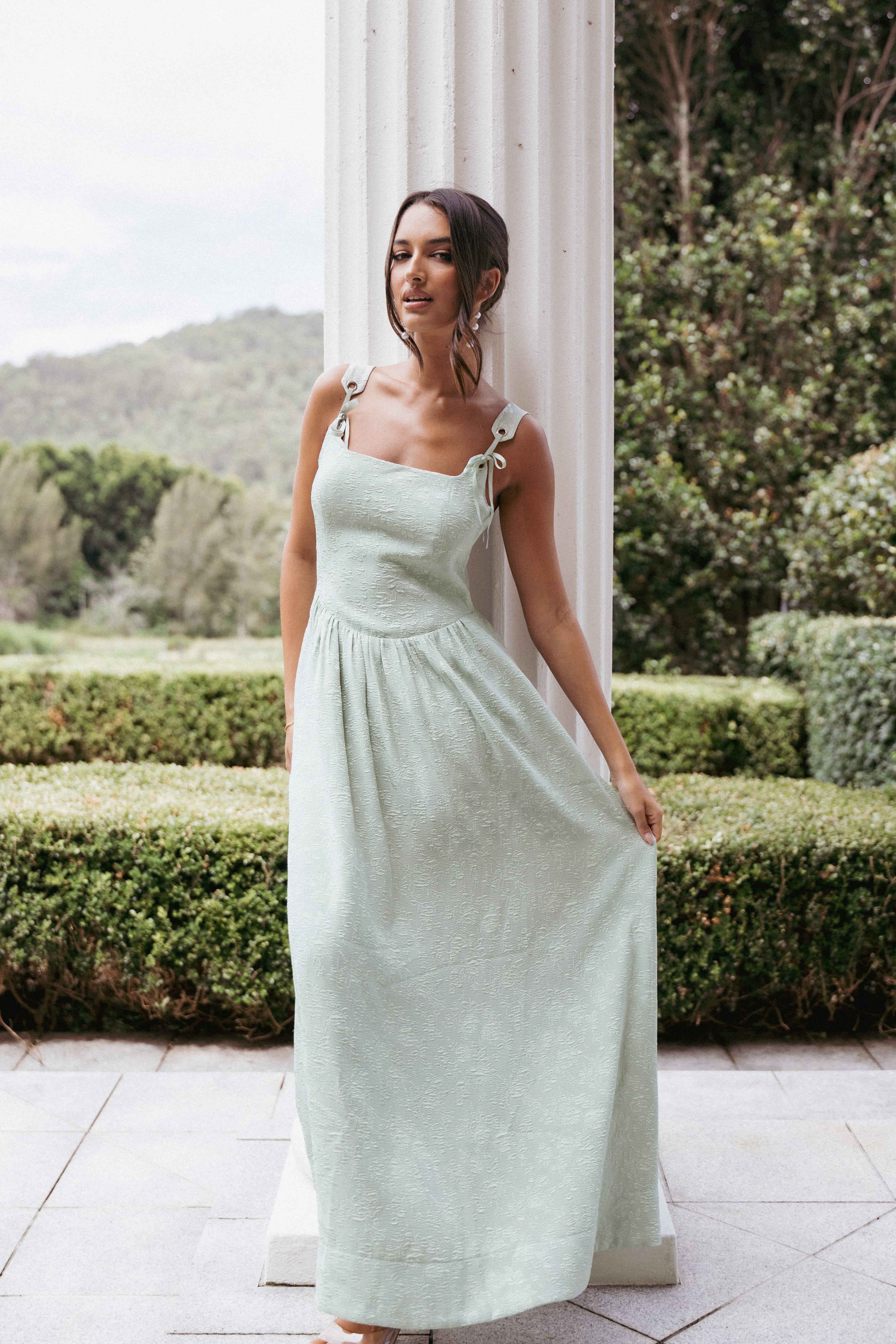DRESSES Marcelline Maxi Dress - Sage