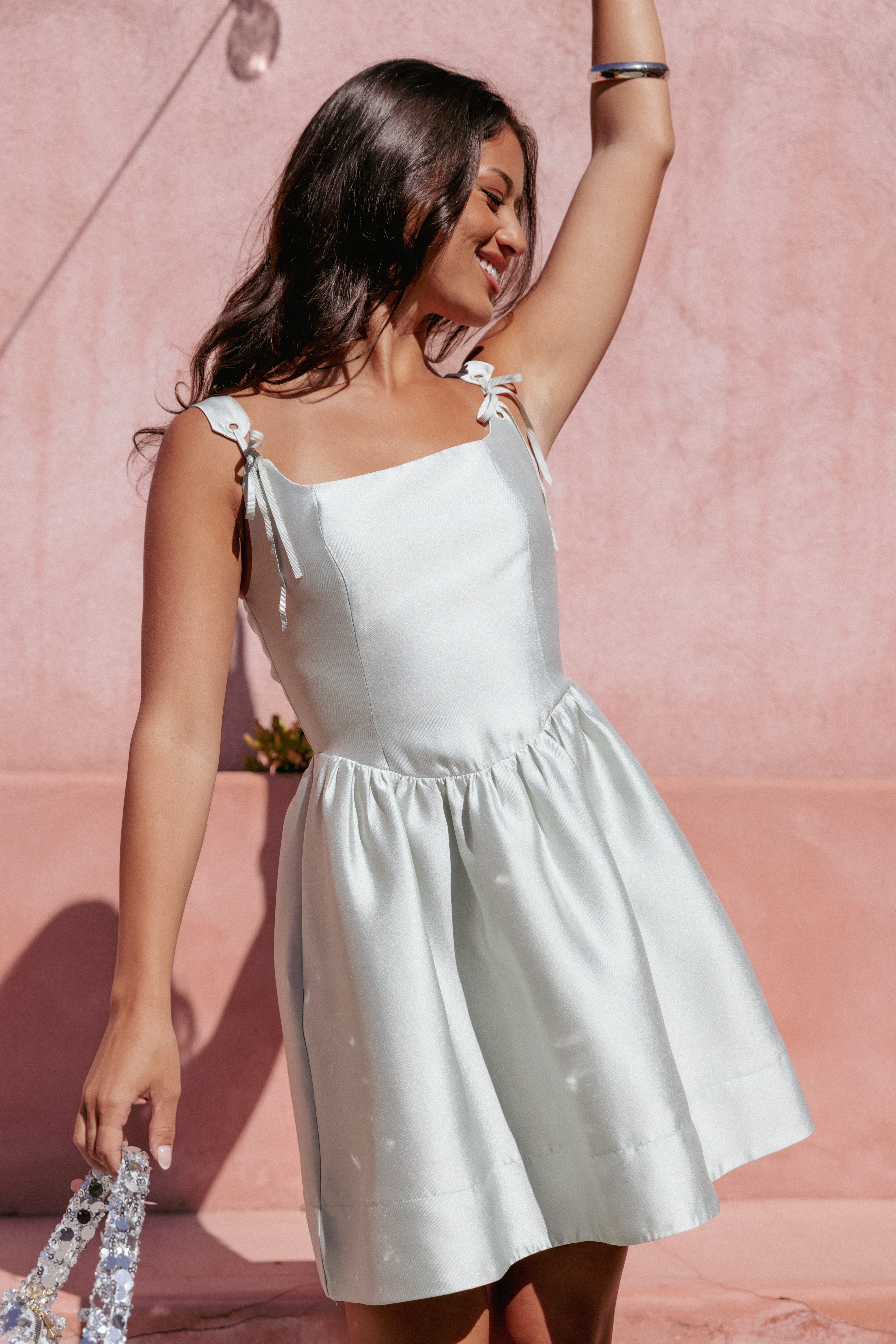 DRESSES Marcelline Mini Dress - Mint Green