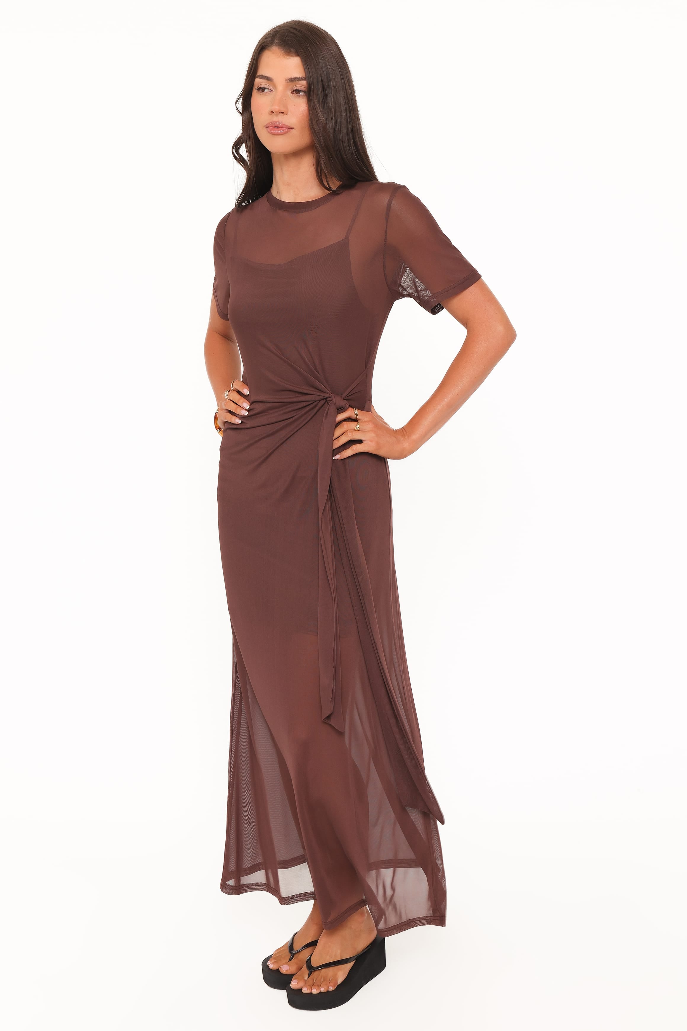DRESSES Marcello Maxi Dress - Dark Brown