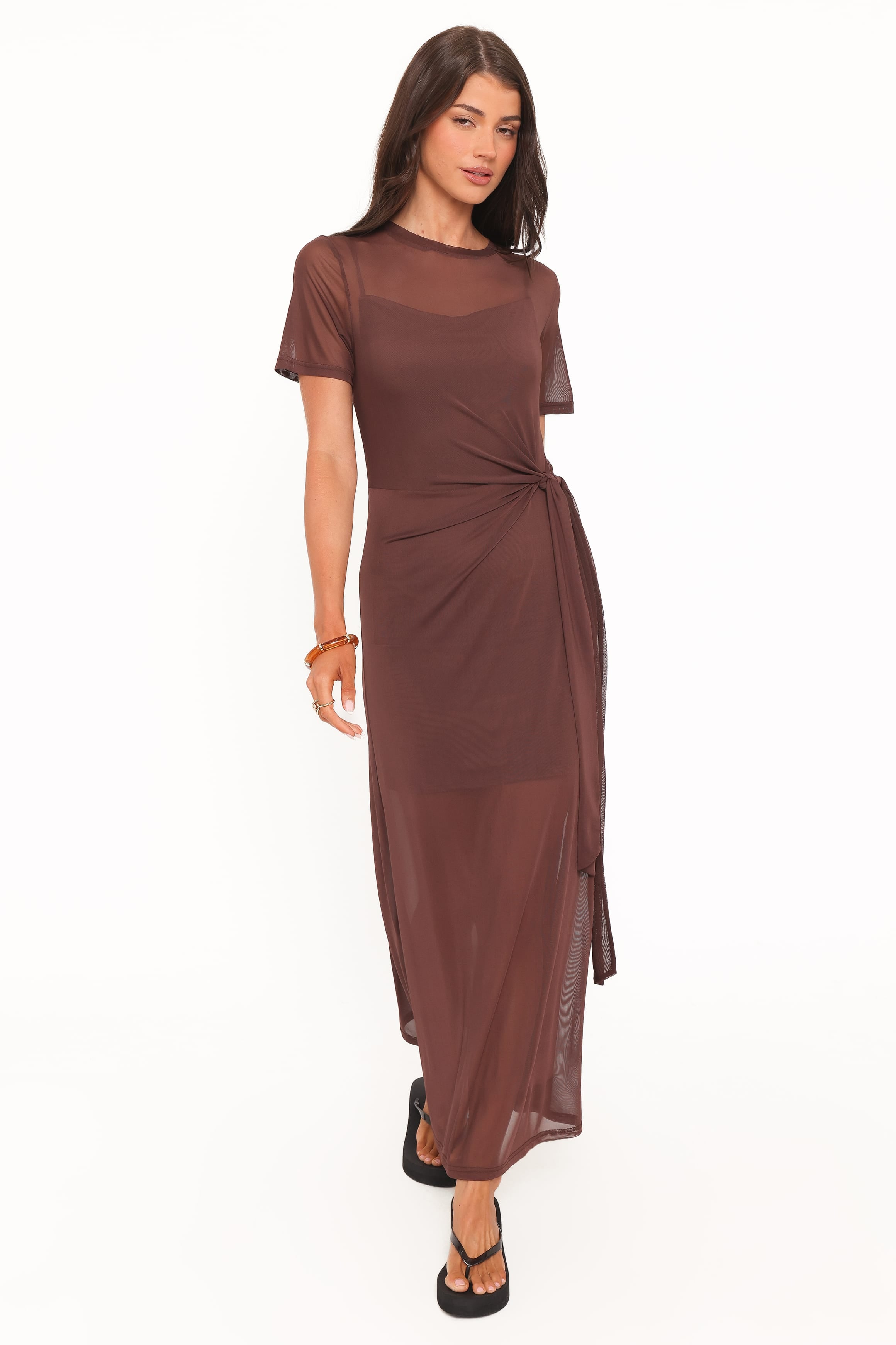 DRESSES Marcello Maxi Dress - Dark Brown
