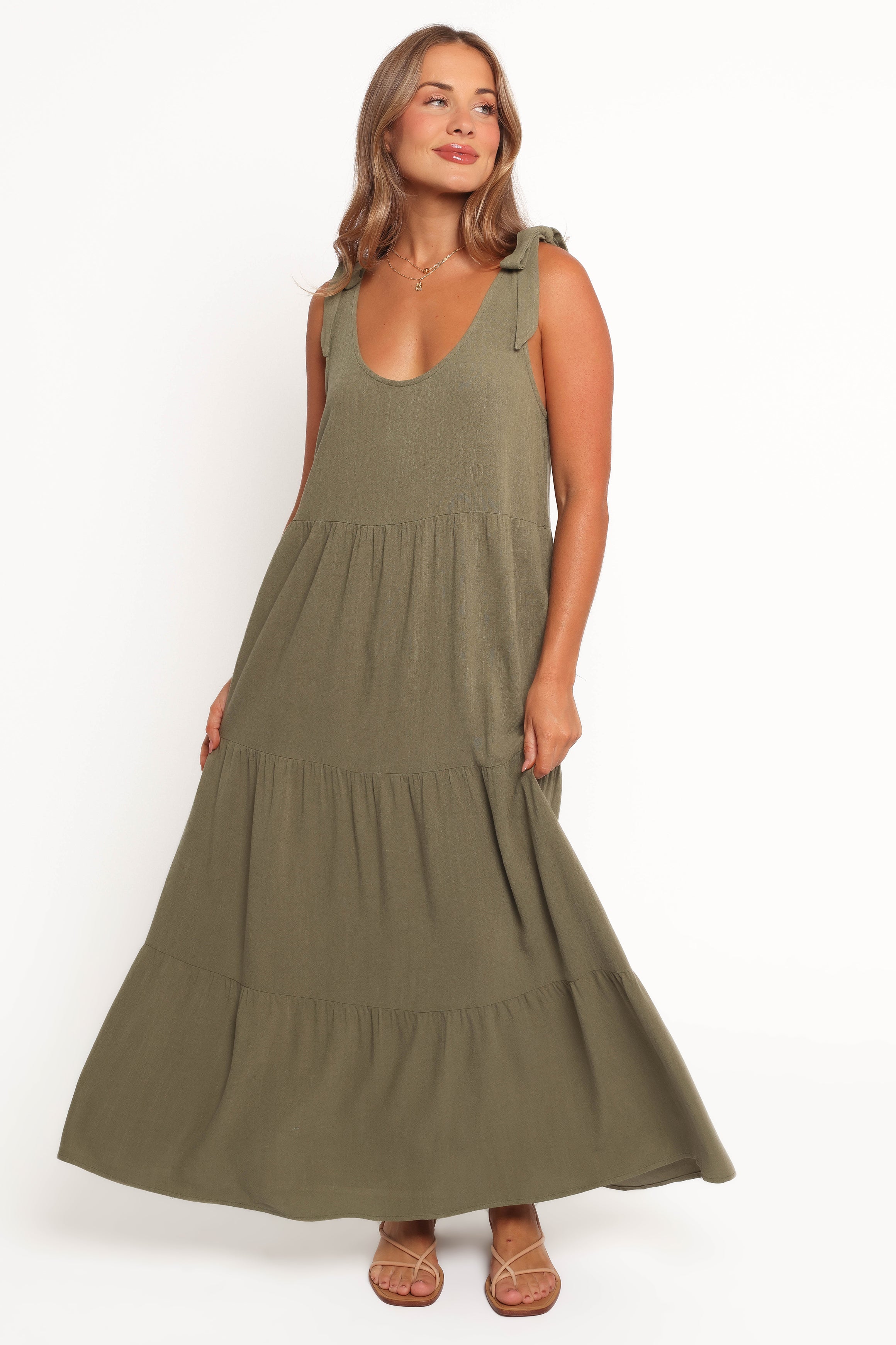 DRESSES Marcy Midi Dress - Olive