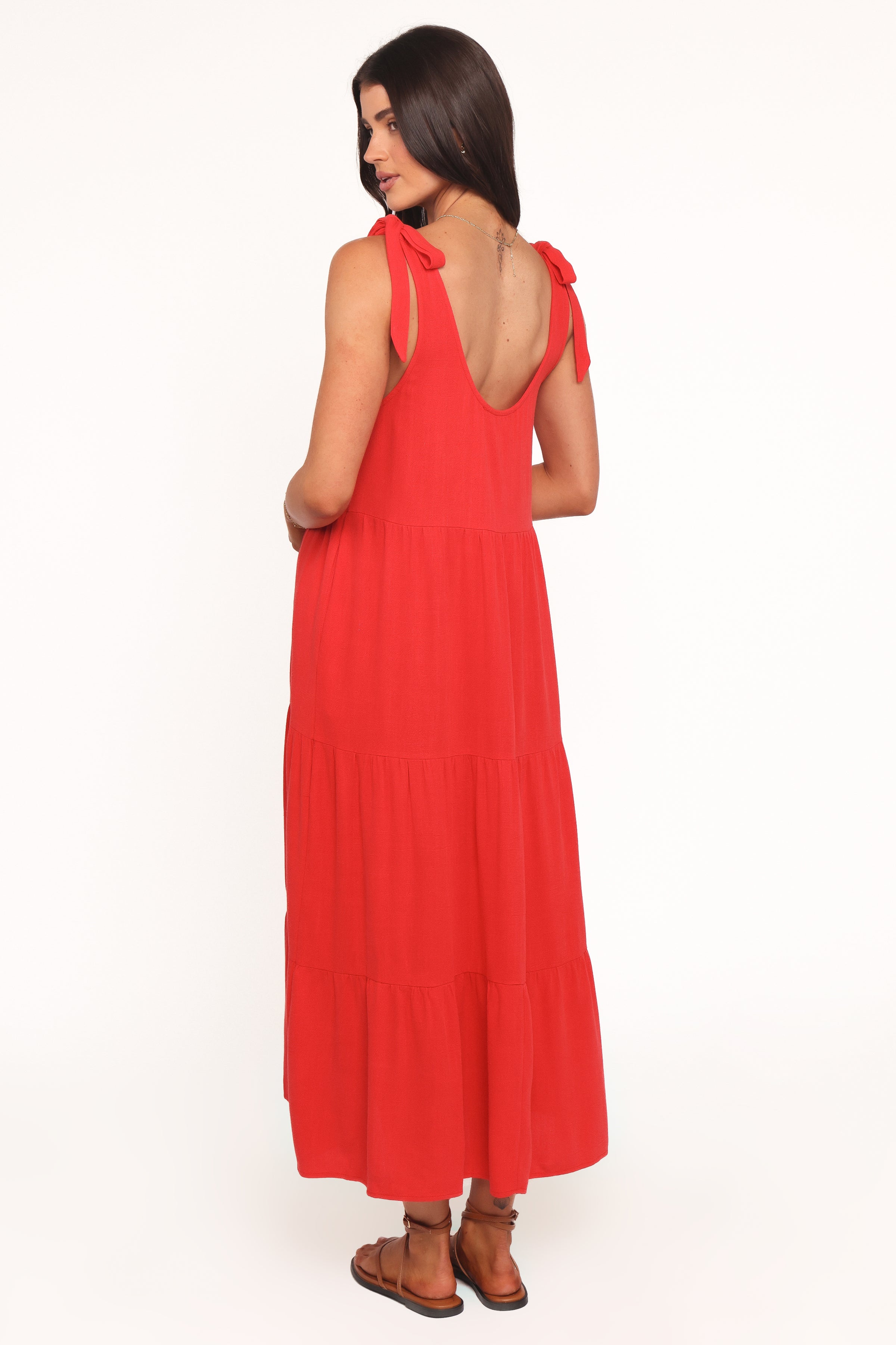 DRESSES Marcy Midi Dress - Red