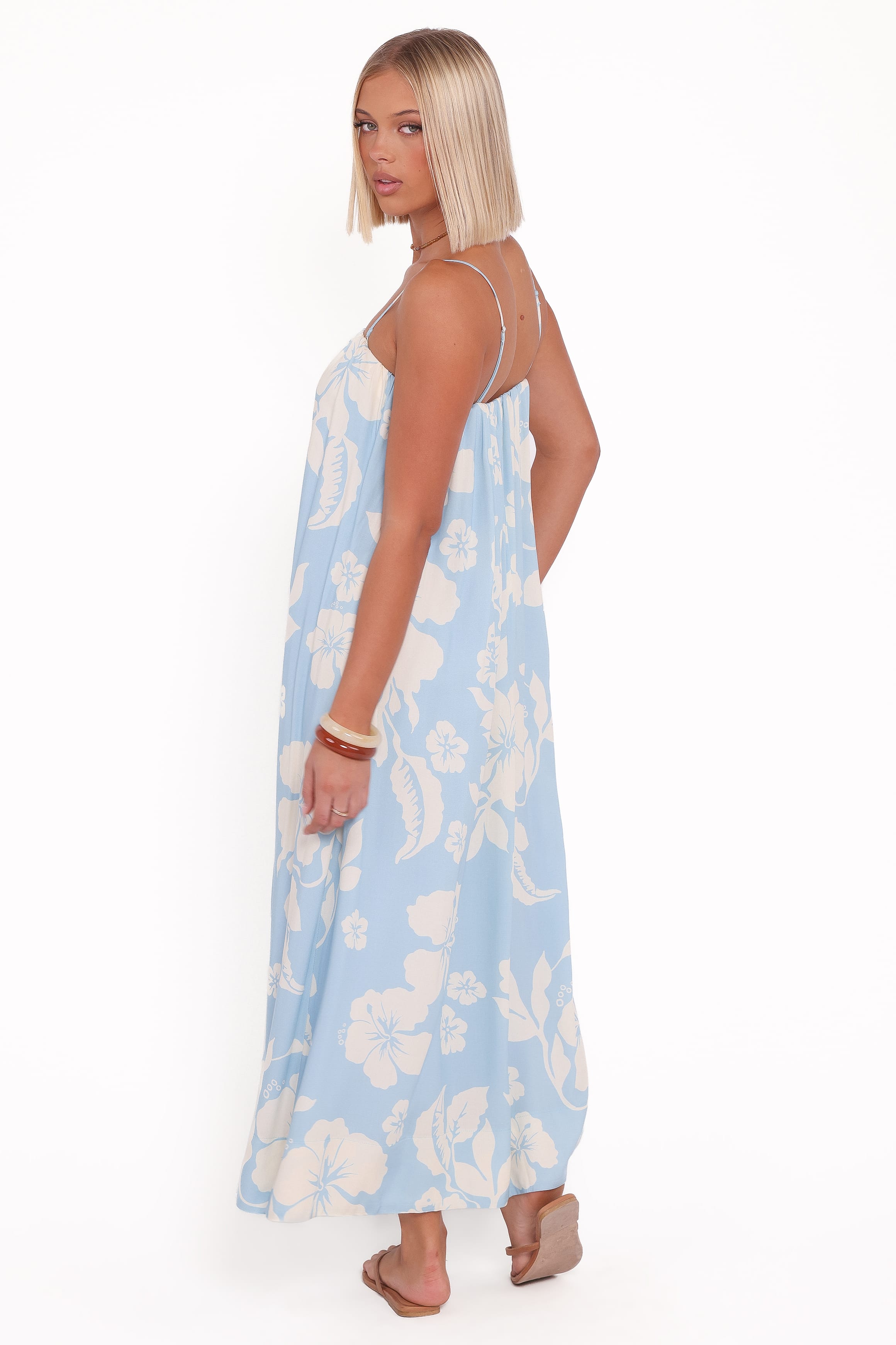 DRESSES Margherita Maxi Dress - Blue Hibiscus