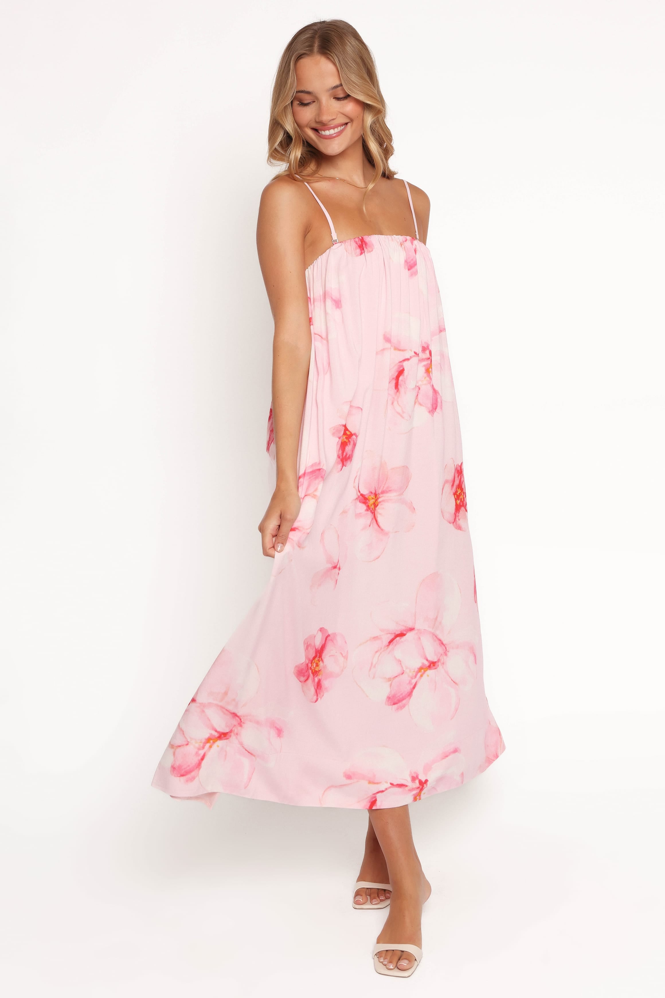 DRESSES Margherita Maxi Dress - Pink Floral