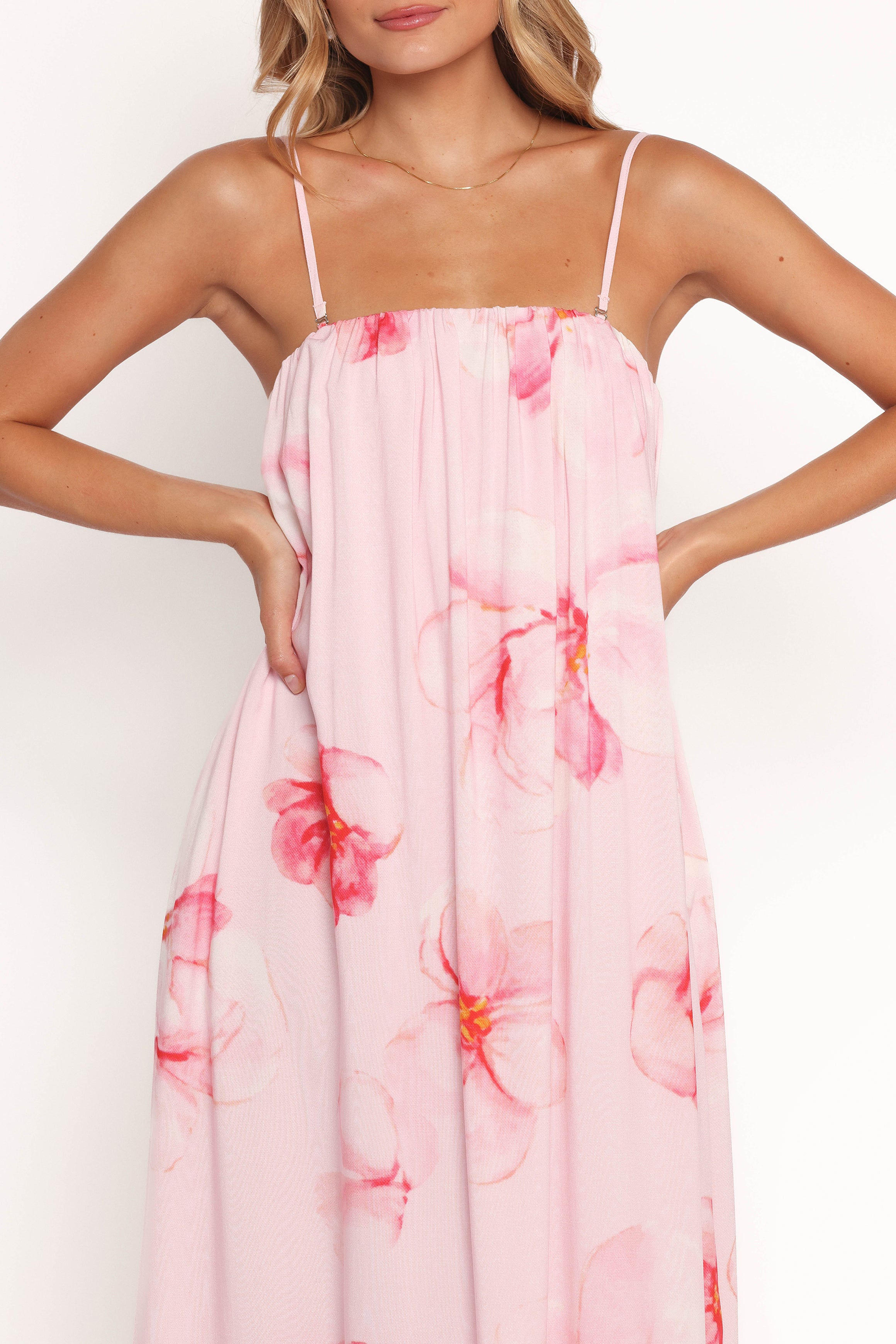 DRESSES Margherita Maxi Dress - Pink Floral