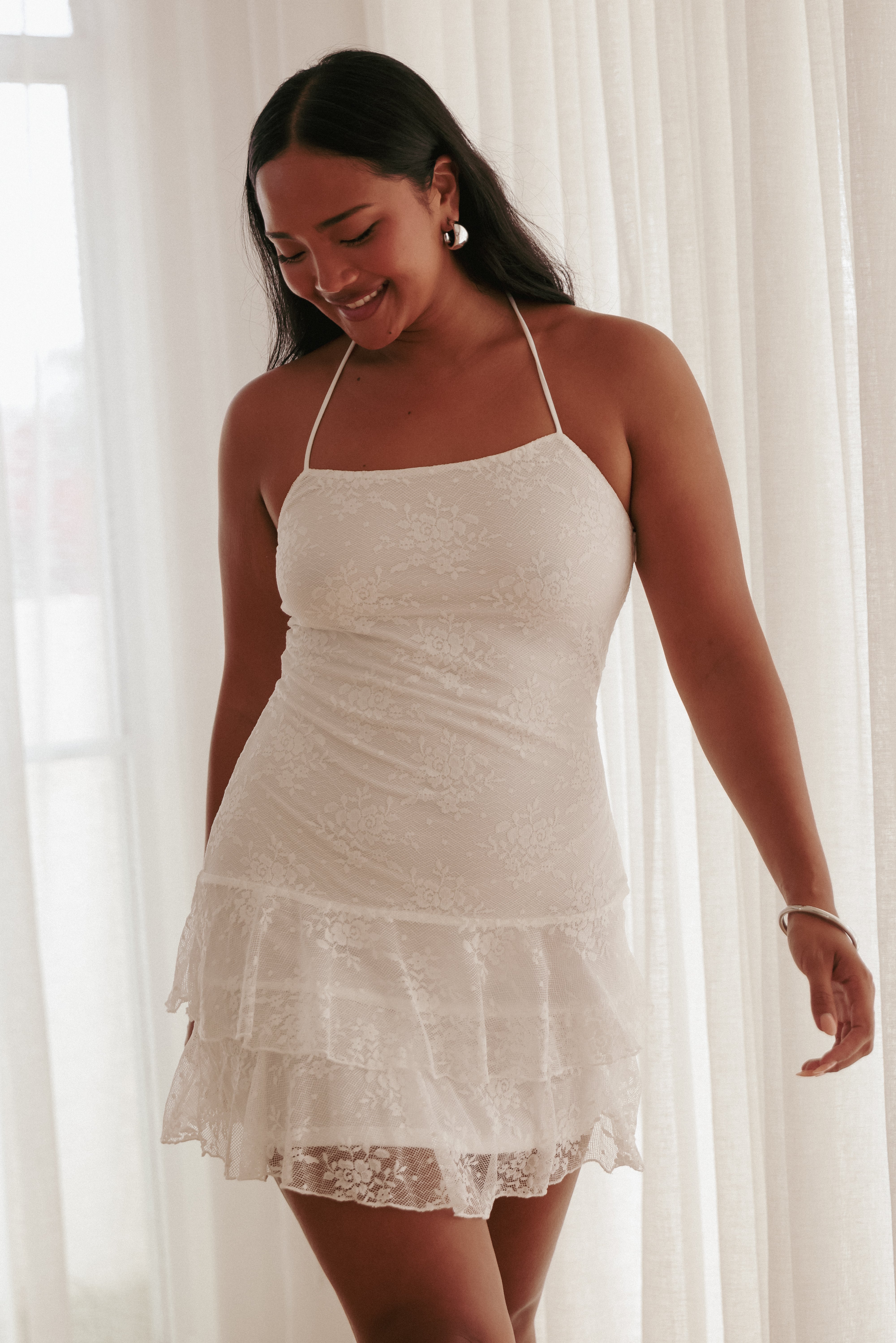 DRESSES Marina Mini Dress - White