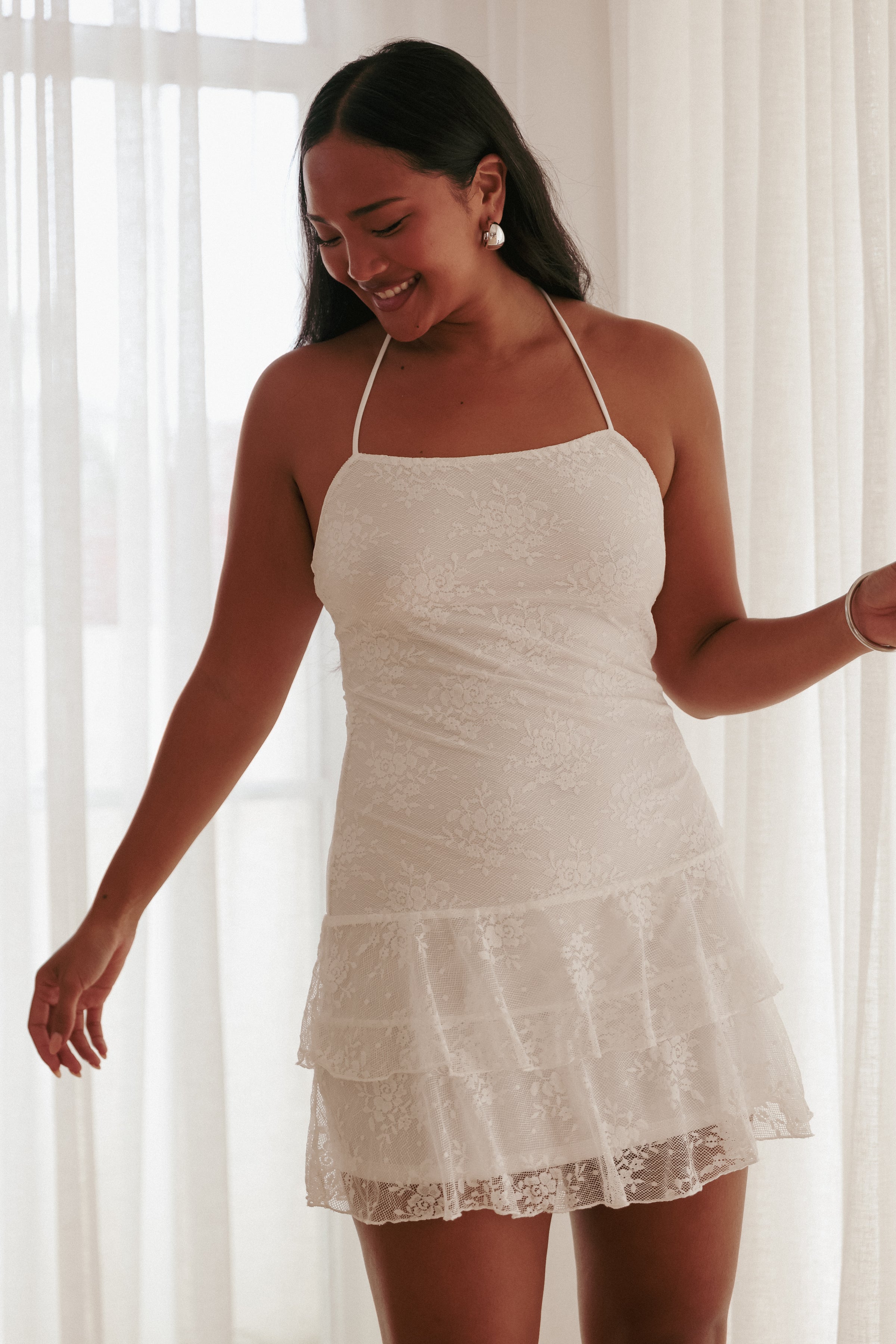 DRESSES Marina Mini Dress - White