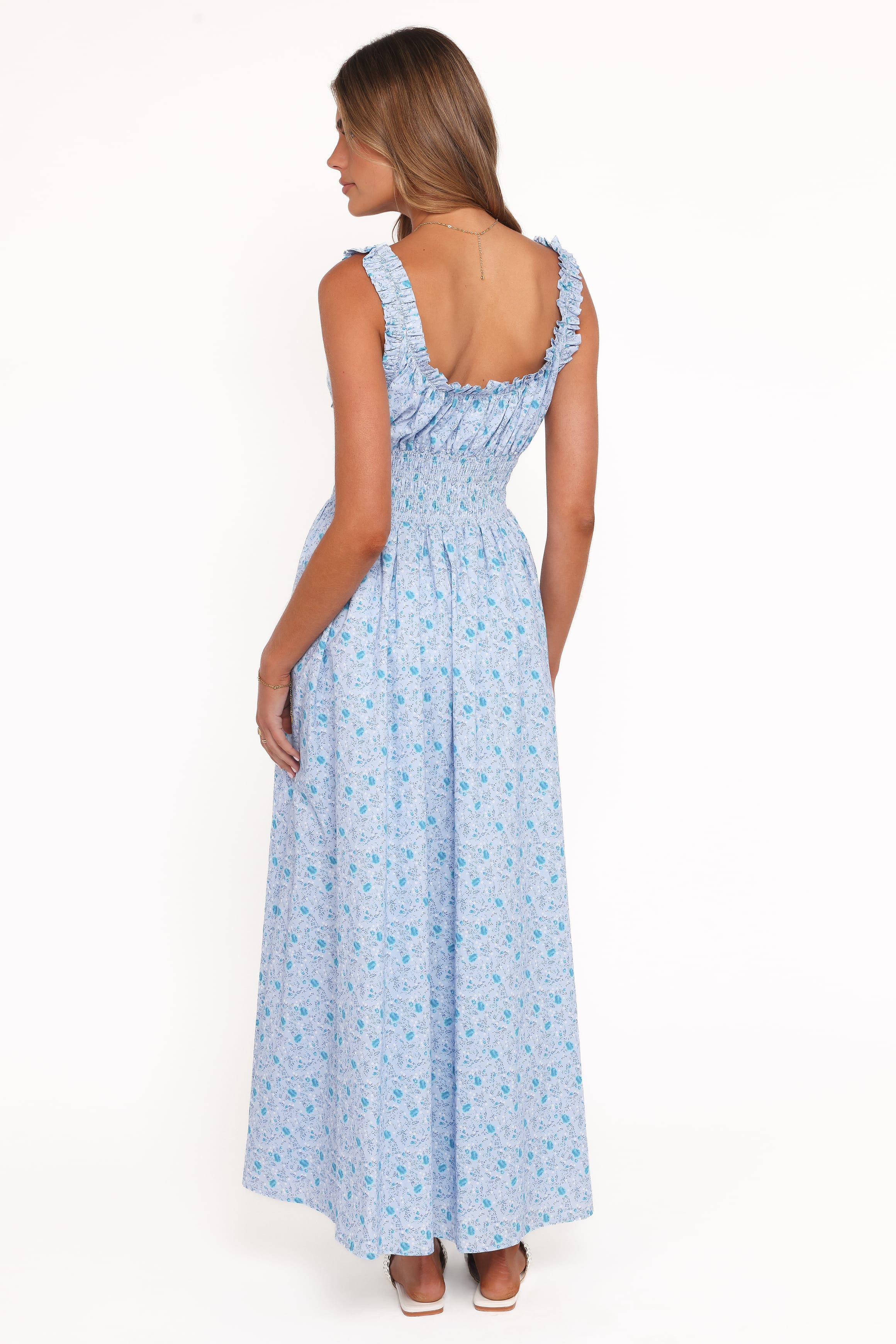 DRESSES Marlena Midi Dress - Blue Floral