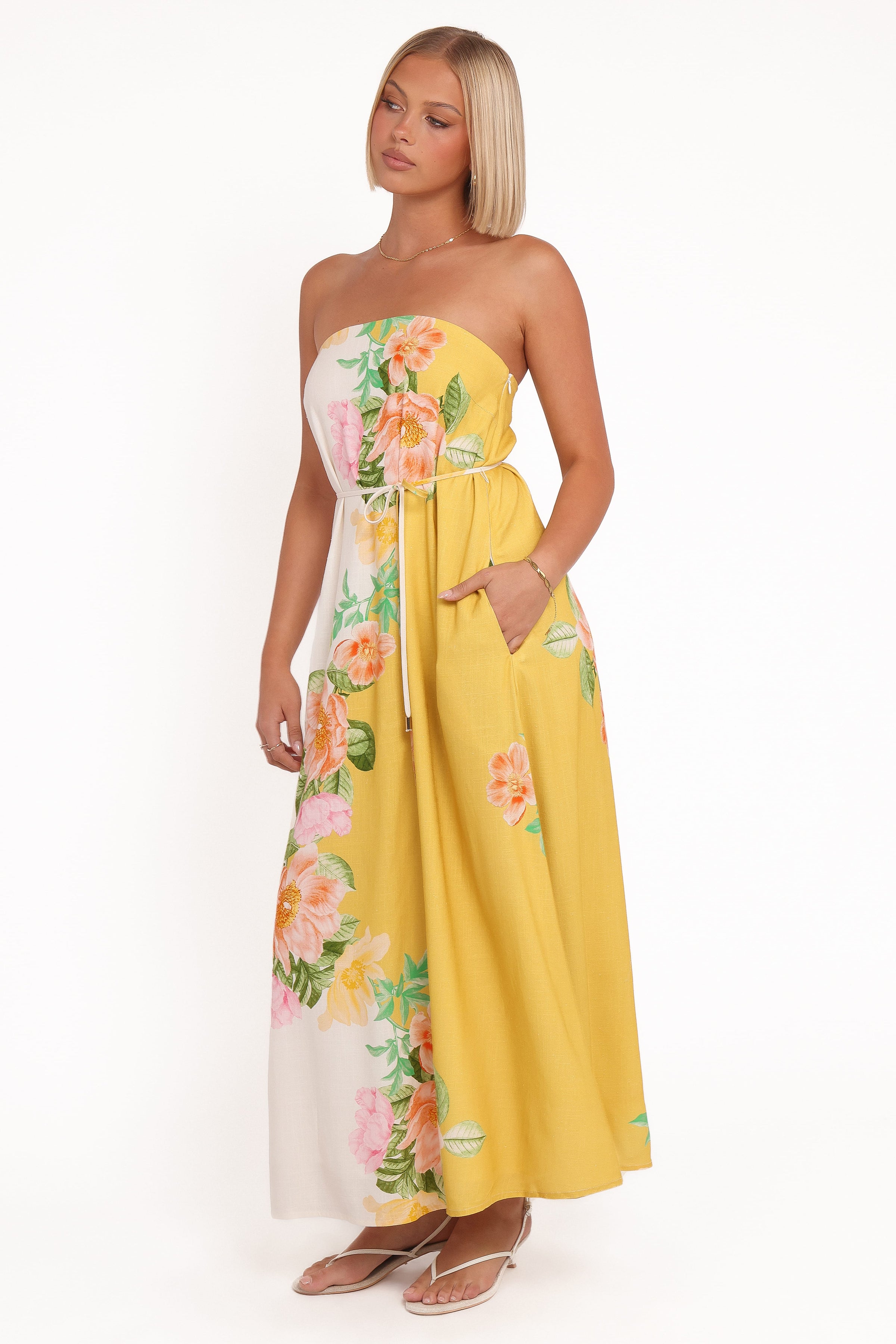 DRESSES Marlia Maxi Dress - Yellow Poppy