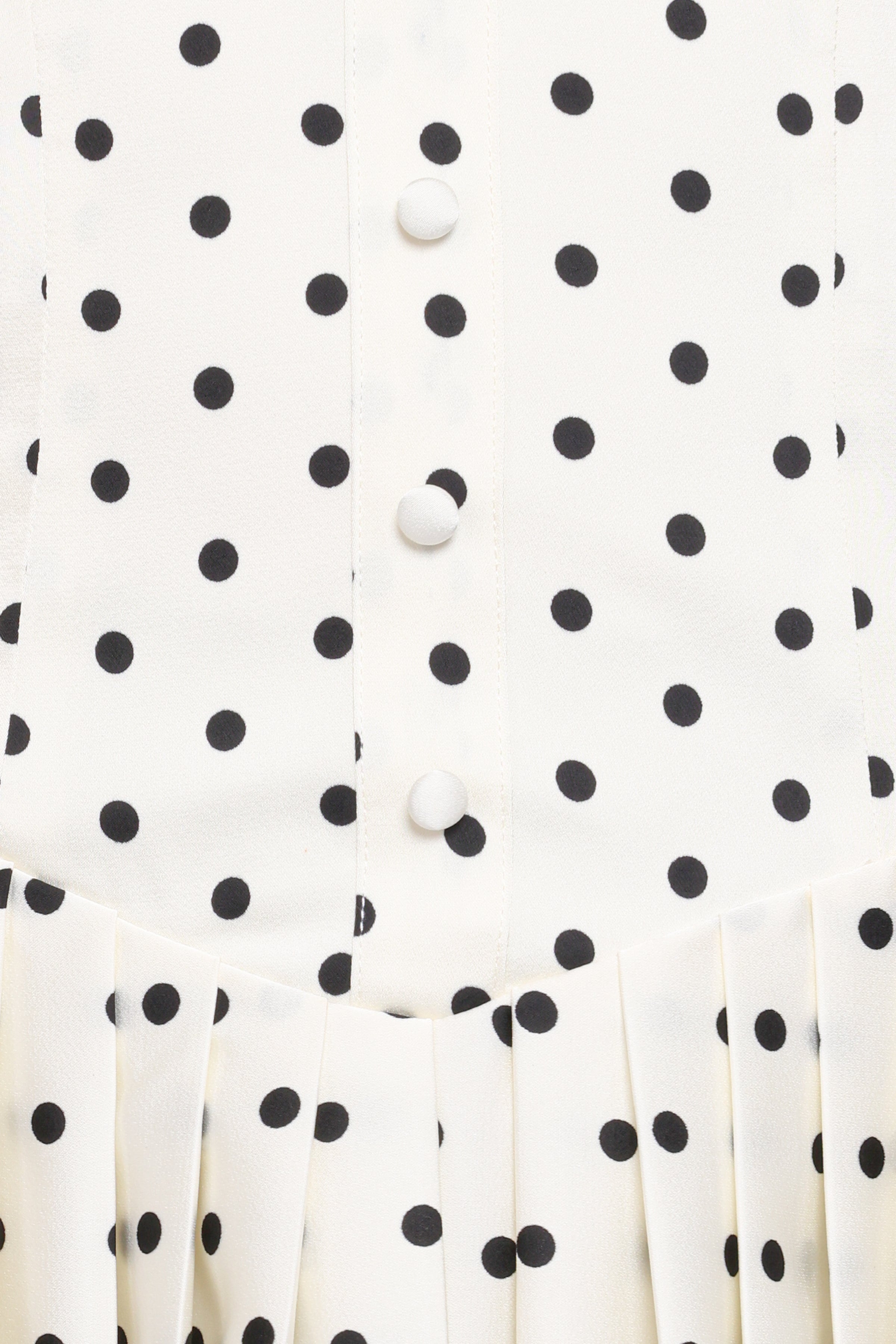 DRESSES Marlie Off Shoulder Mini Dress - Cream Polka Dot