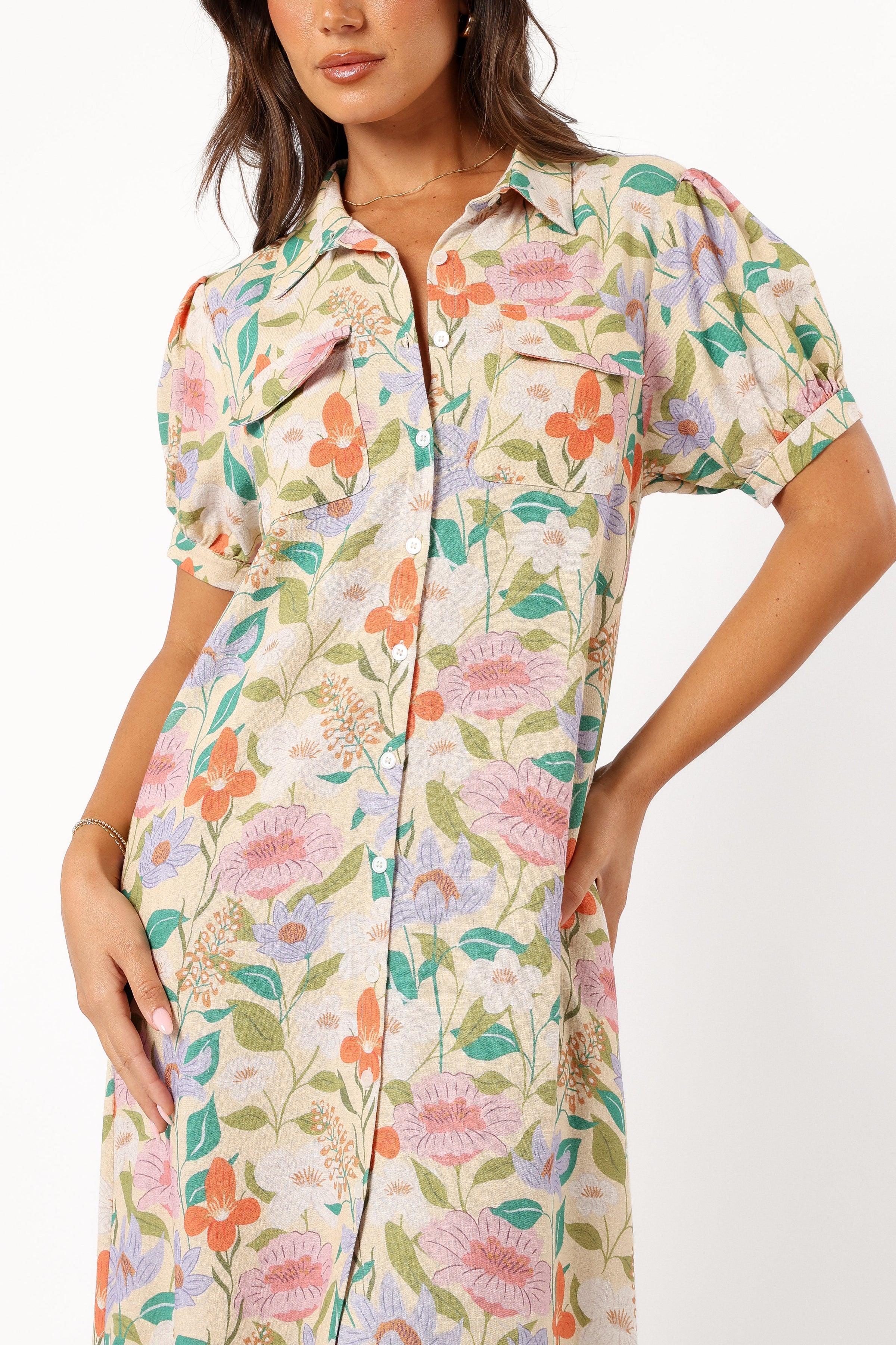 DRESSES @Mason Midi Dress - Multi Floral