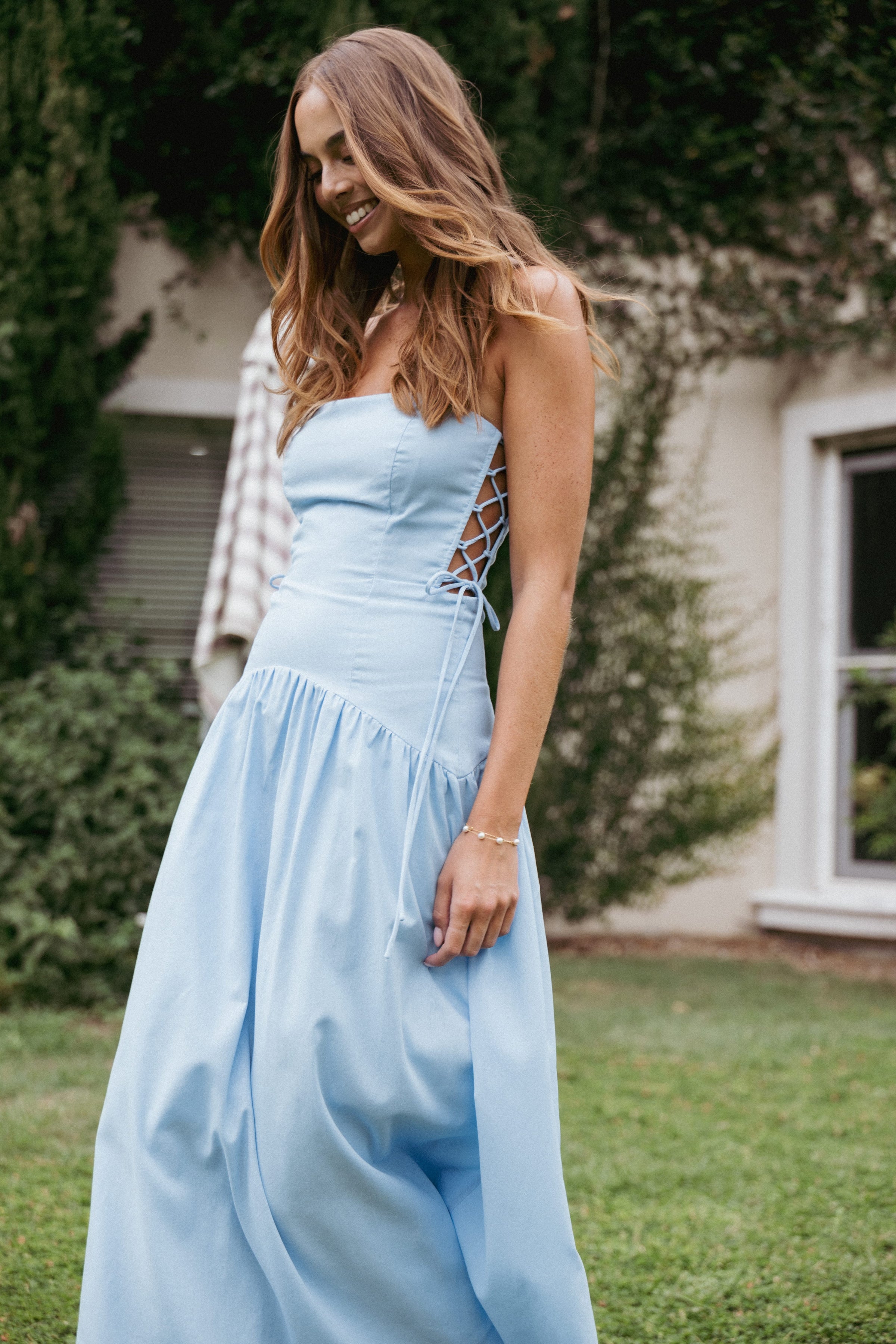 DRESSES Maude Maxi Dress - Blue