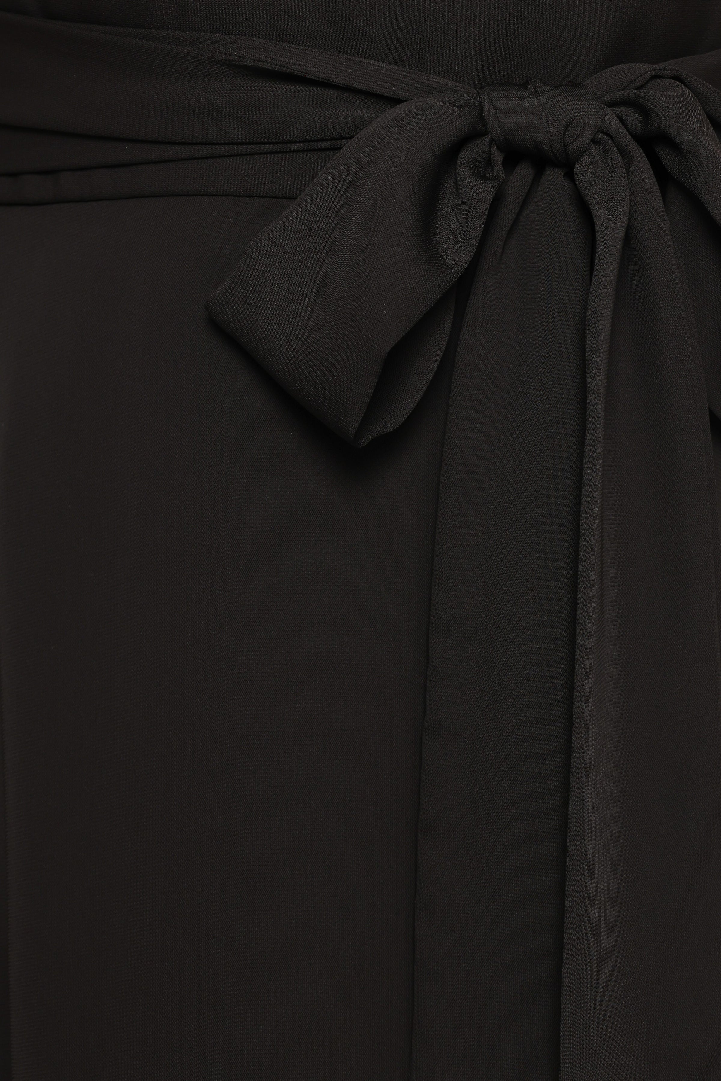 DRESSES Maverick Wrap Maxi Dress - Black