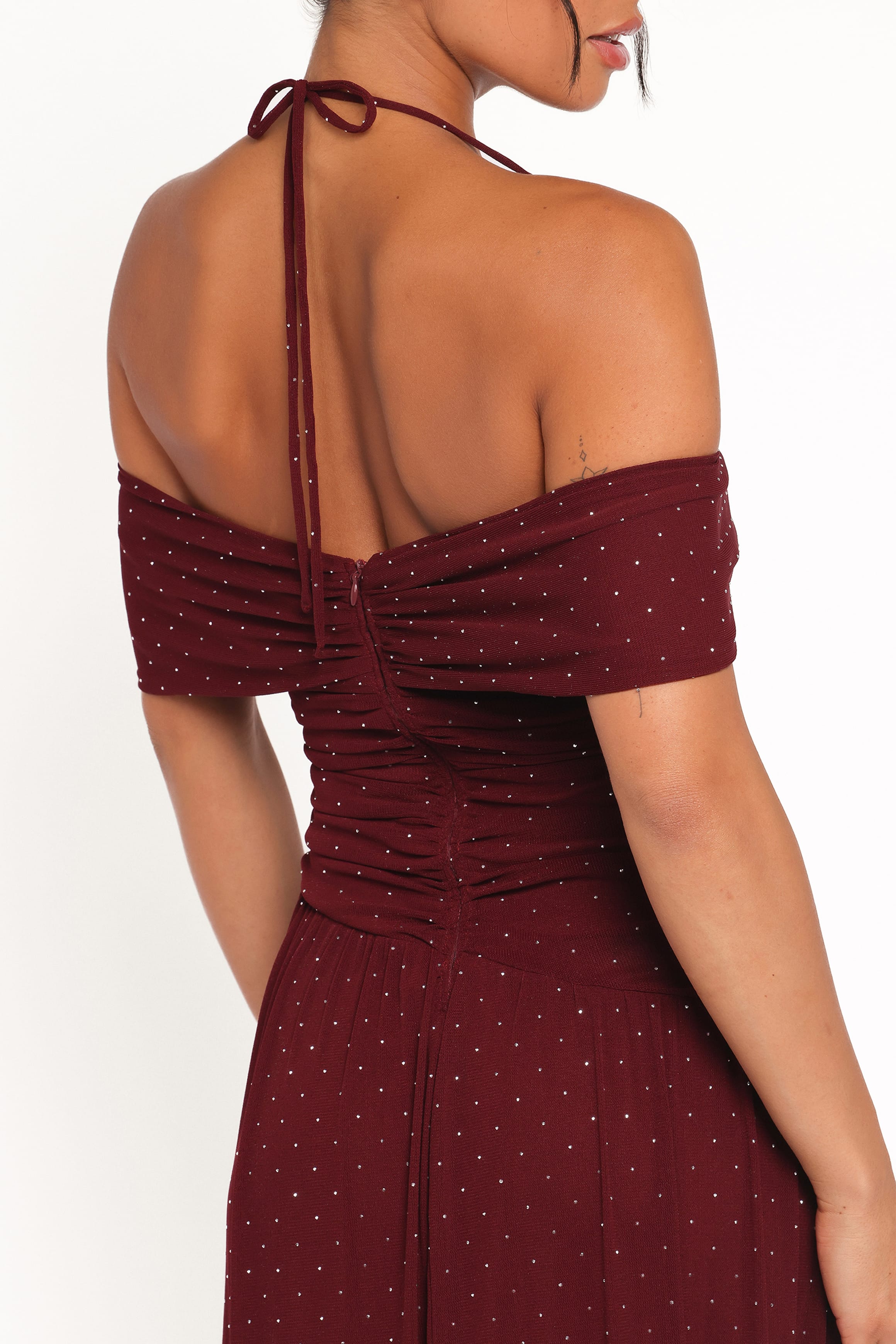 DRESSES Mayven Maxi Dress - Burgundy