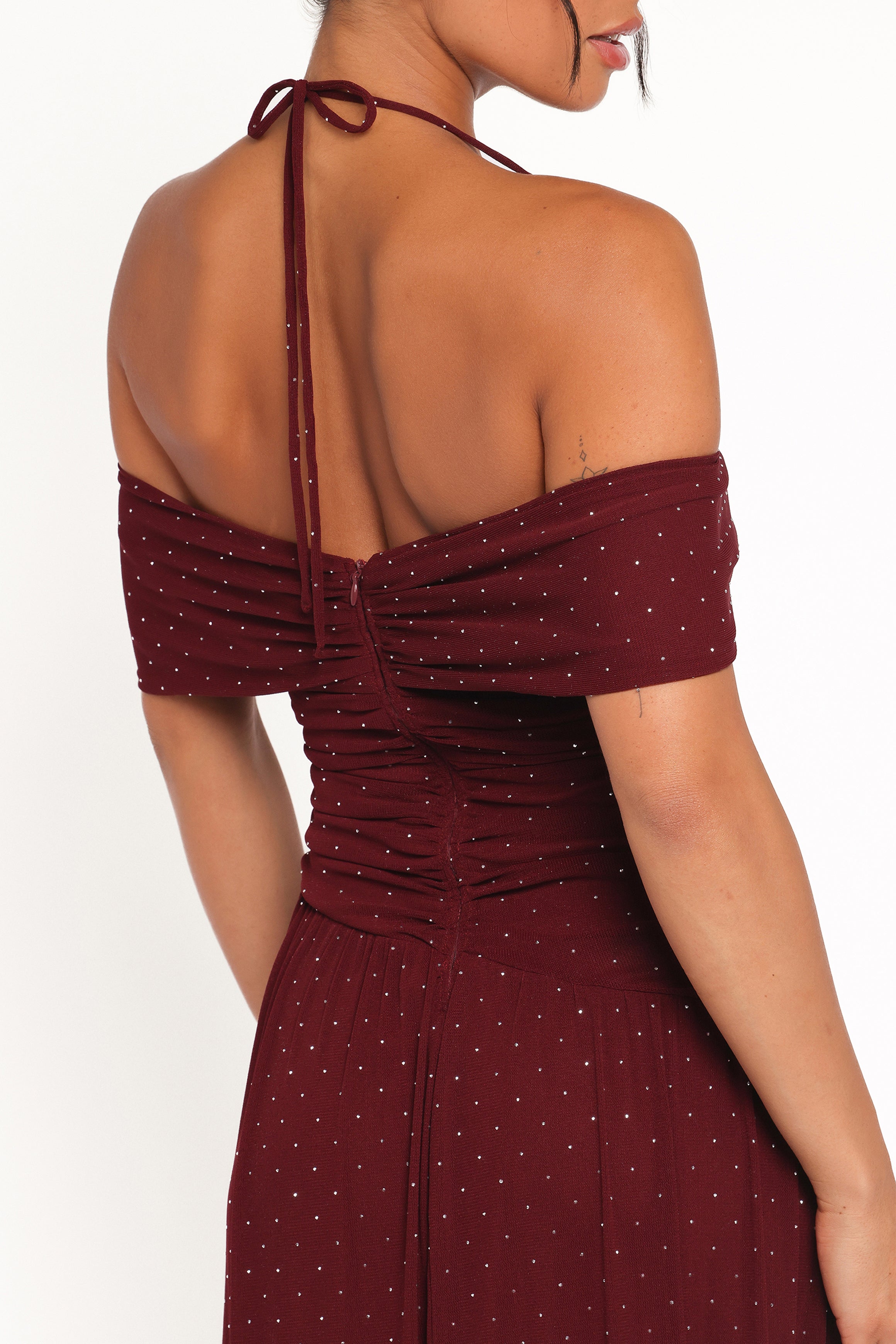 DRESSES Mayven Maxi Dress - Burgundy