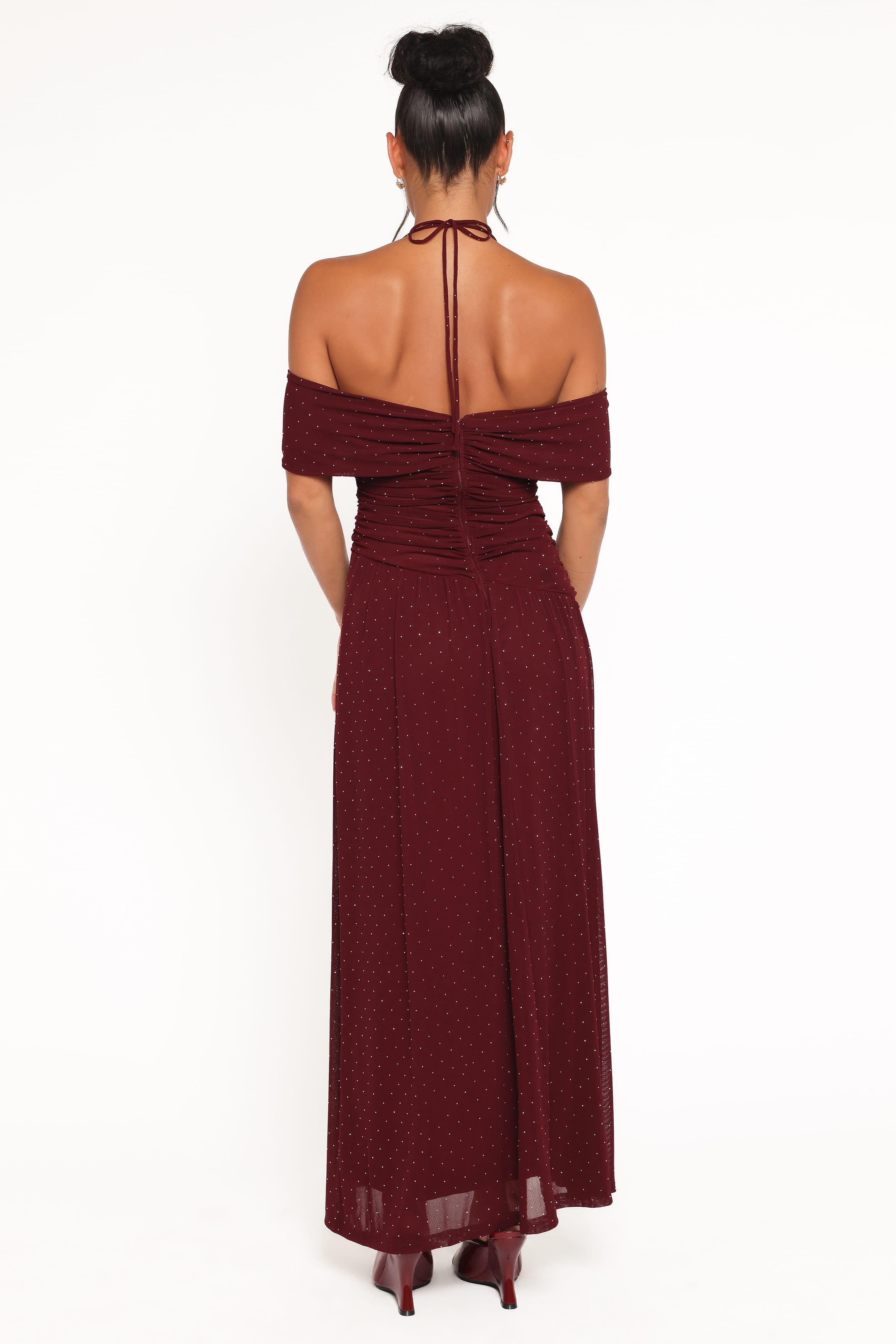DRESSES Mayven Maxi Dress - Burgundy