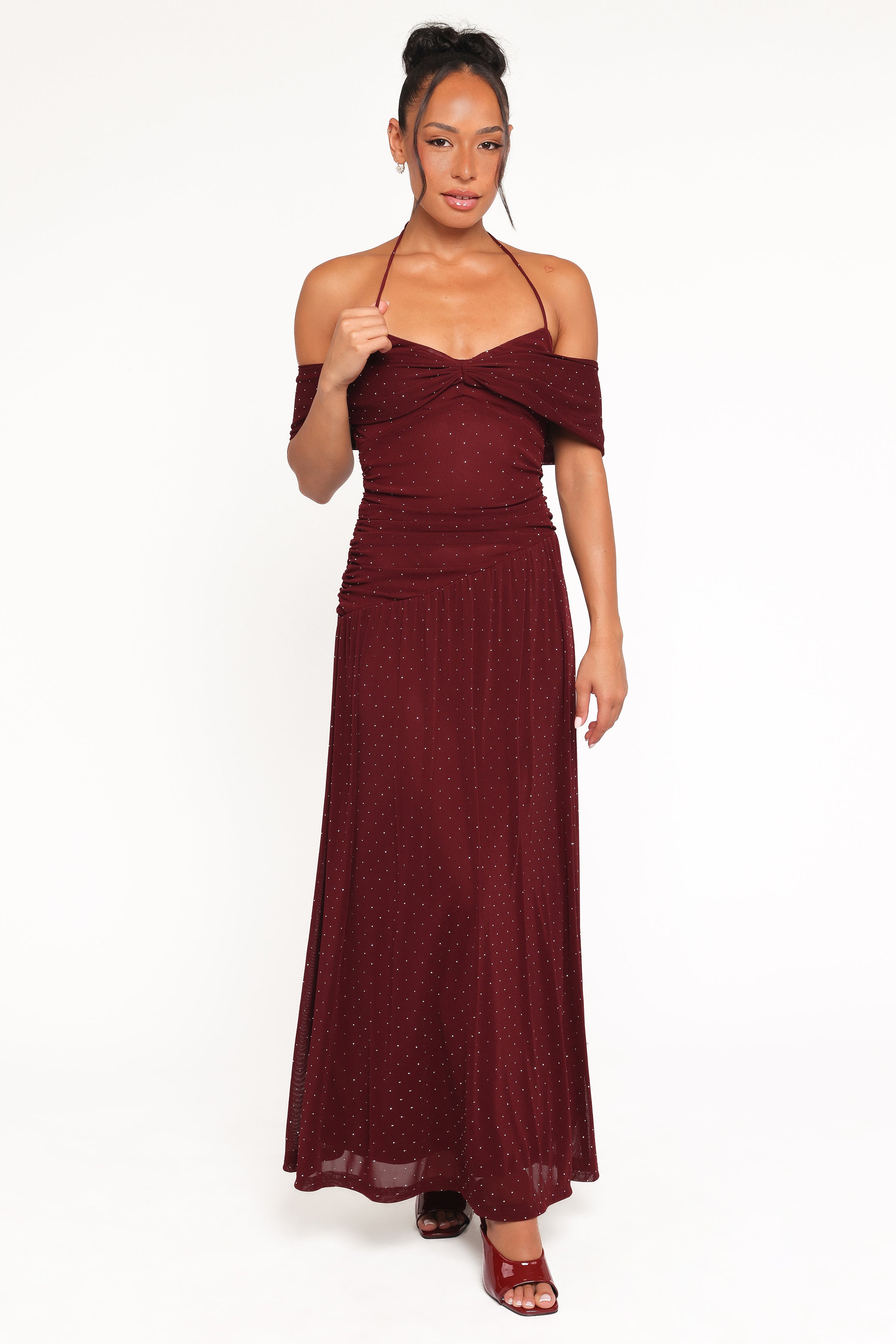 DRESSES Mayven Maxi Dress - Burgundy