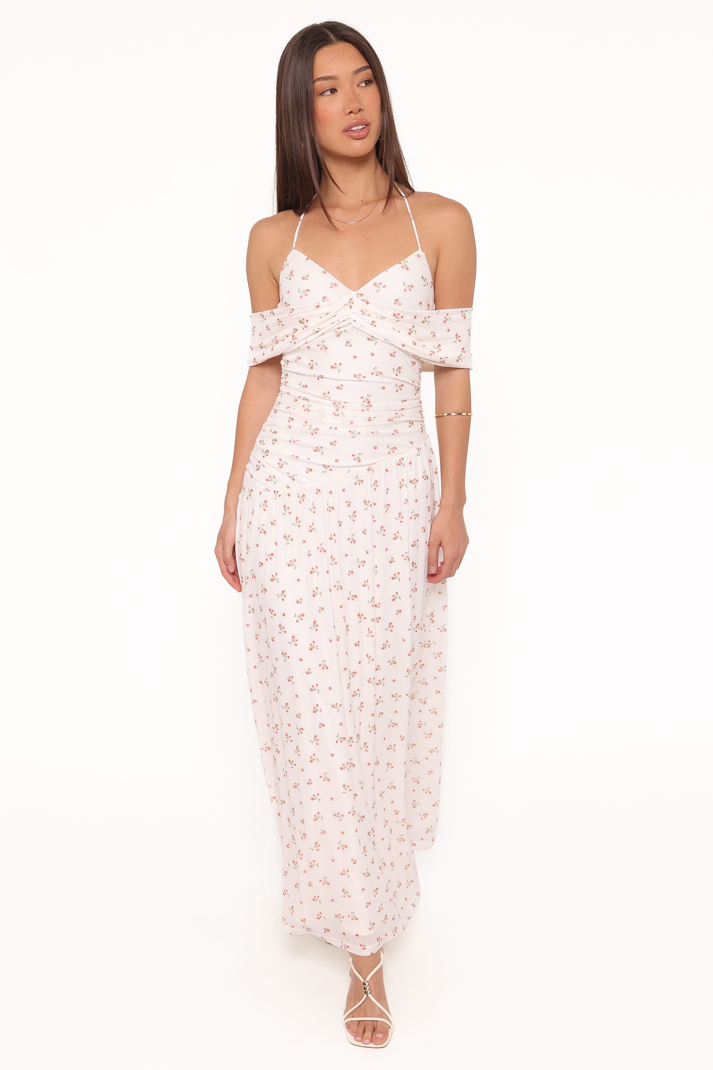 DRESSES Mayven Maxi Dress - White Ditsy