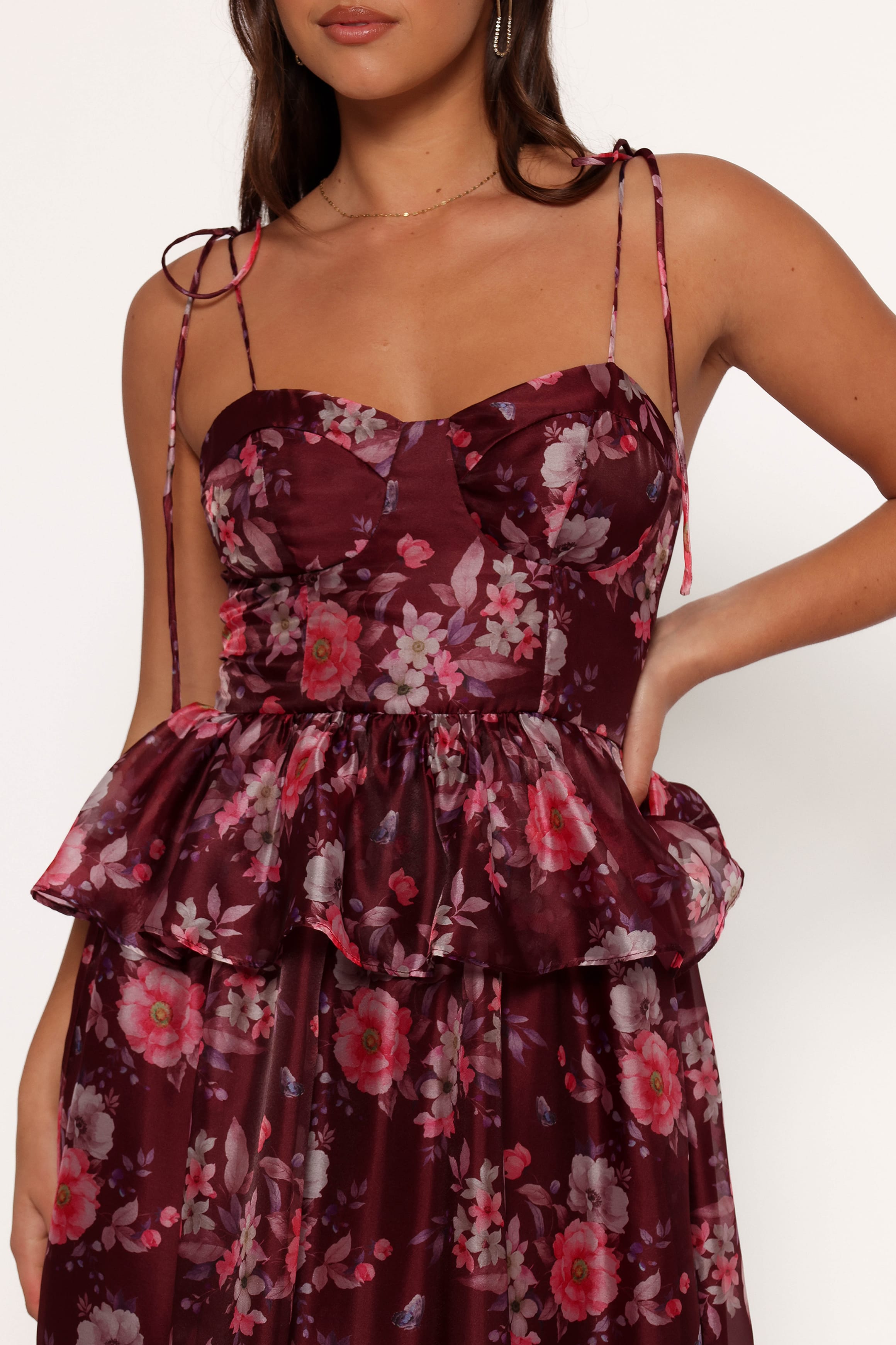 DRESSES Mazy Midi Dress - Purple/Magenta