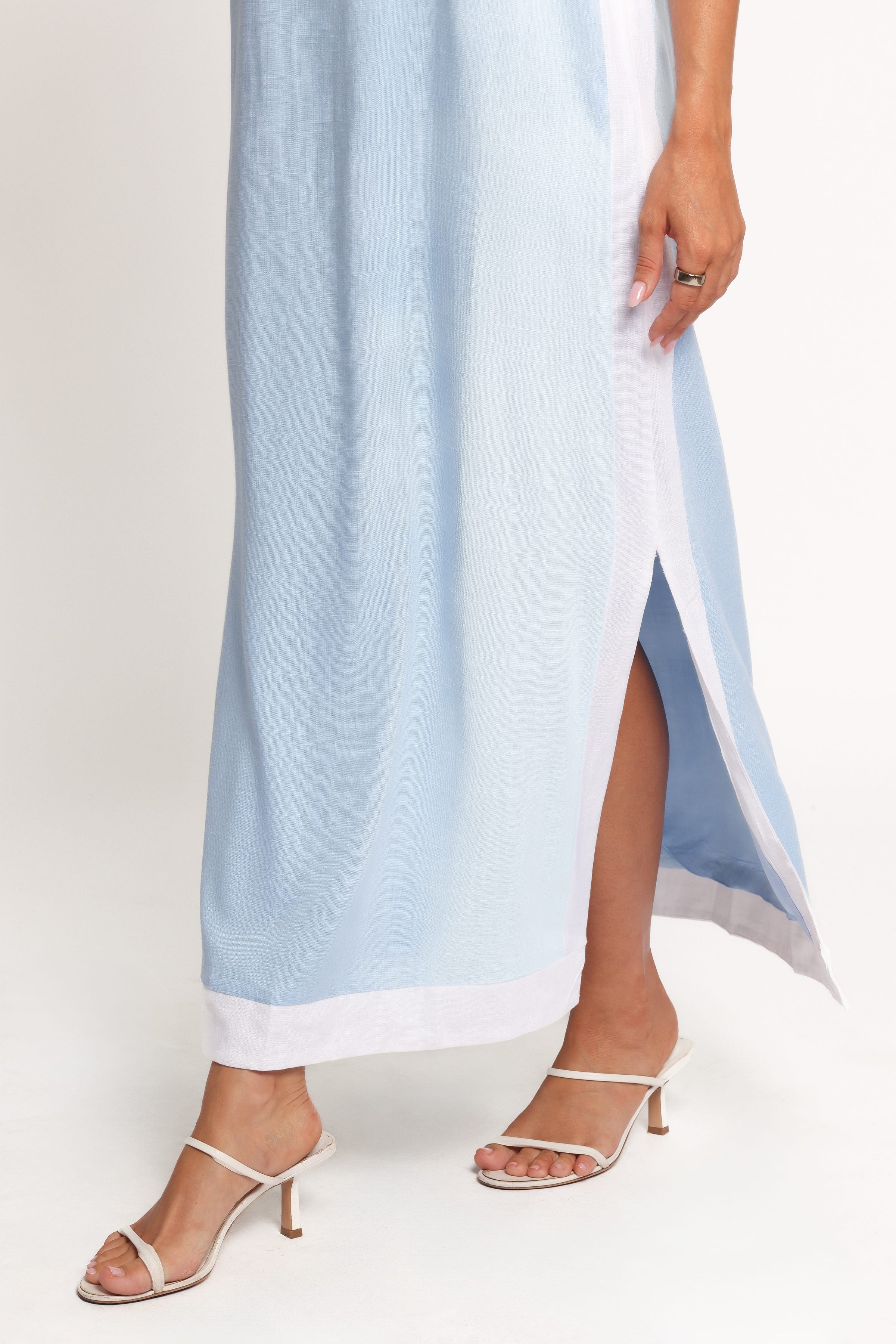 DRESSES Melanie Maxi Dress - Blue/White