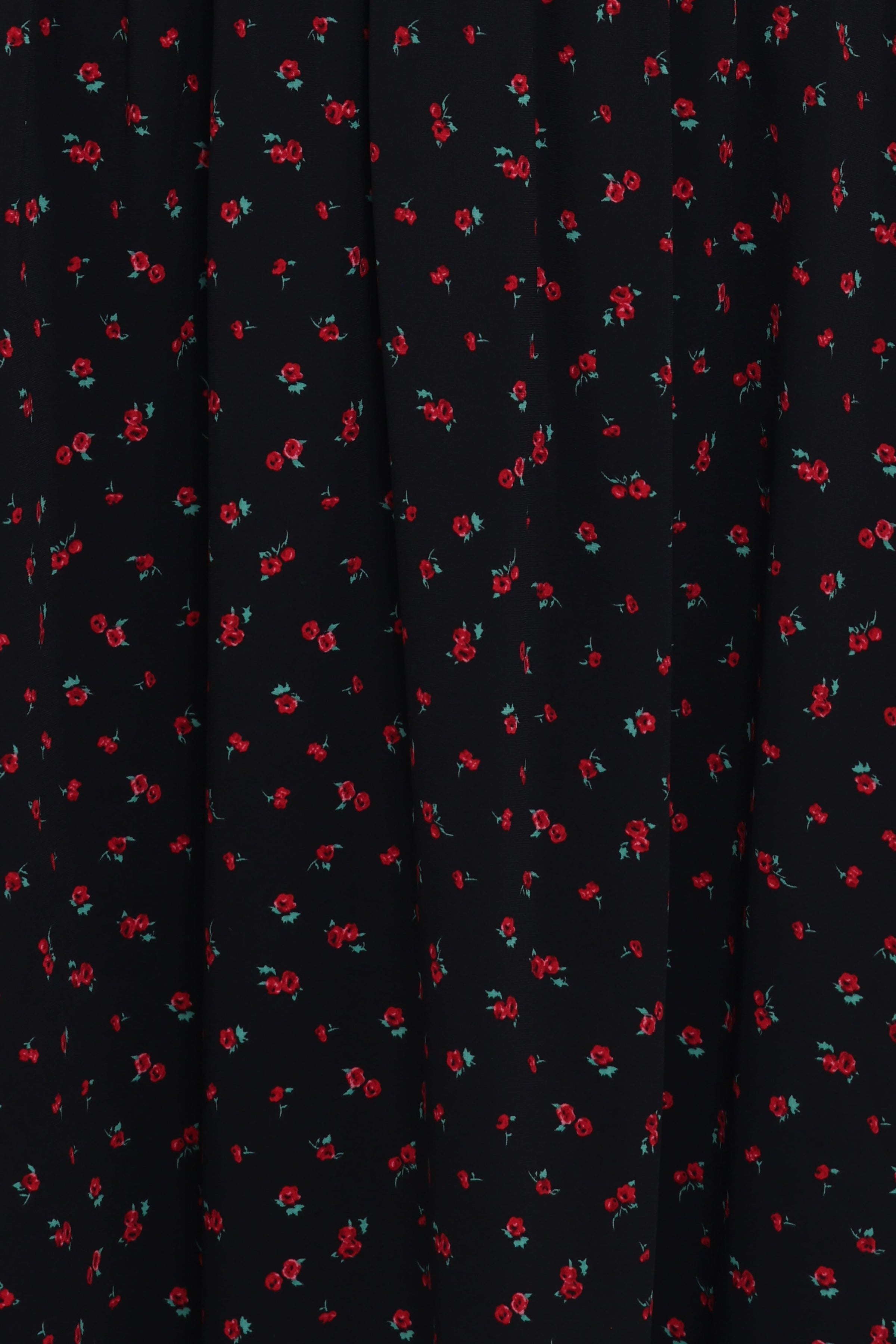 DRESSES Melantha Midi Dress - Black Floral