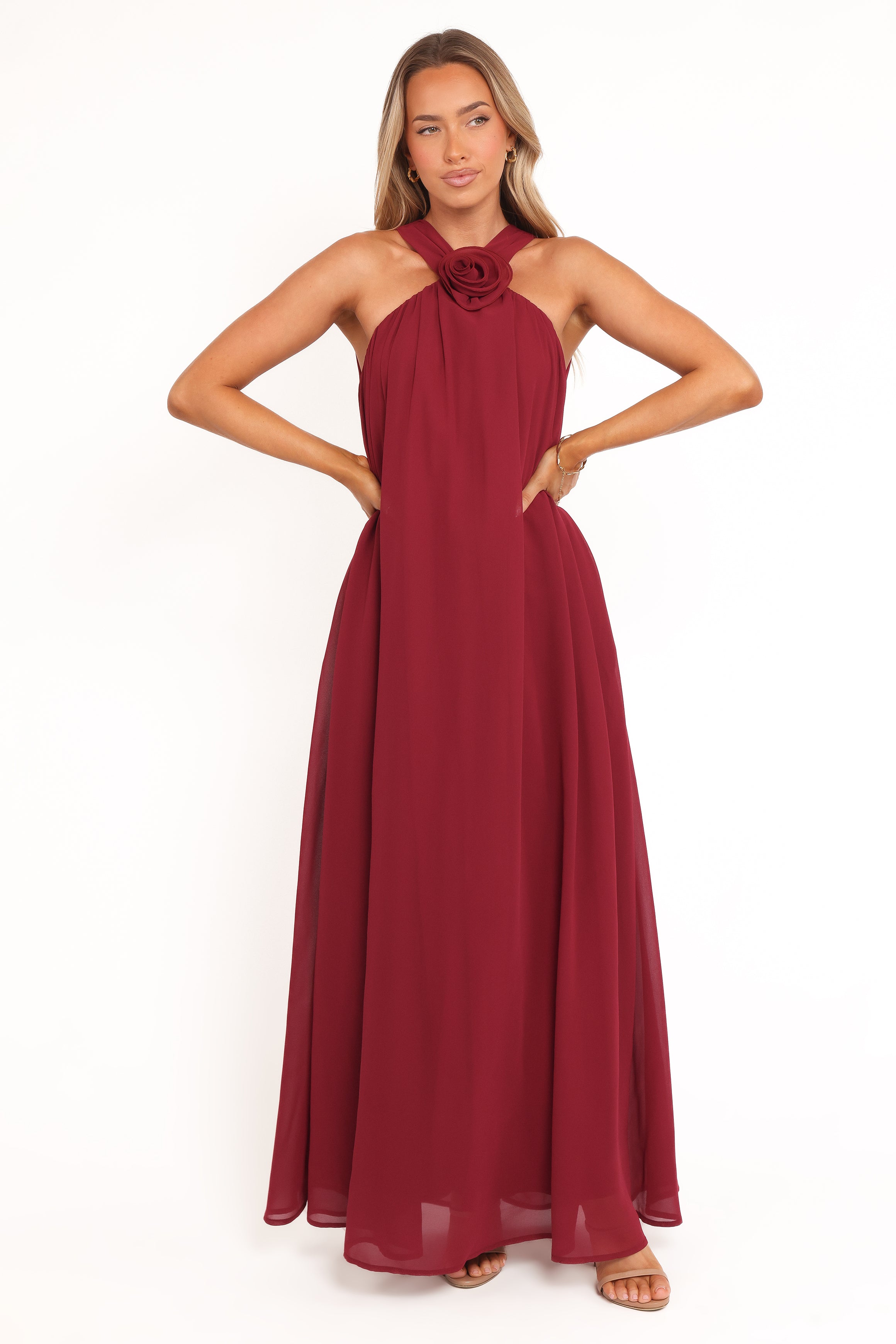 DRESSES Melba Maxi Dress - Berry