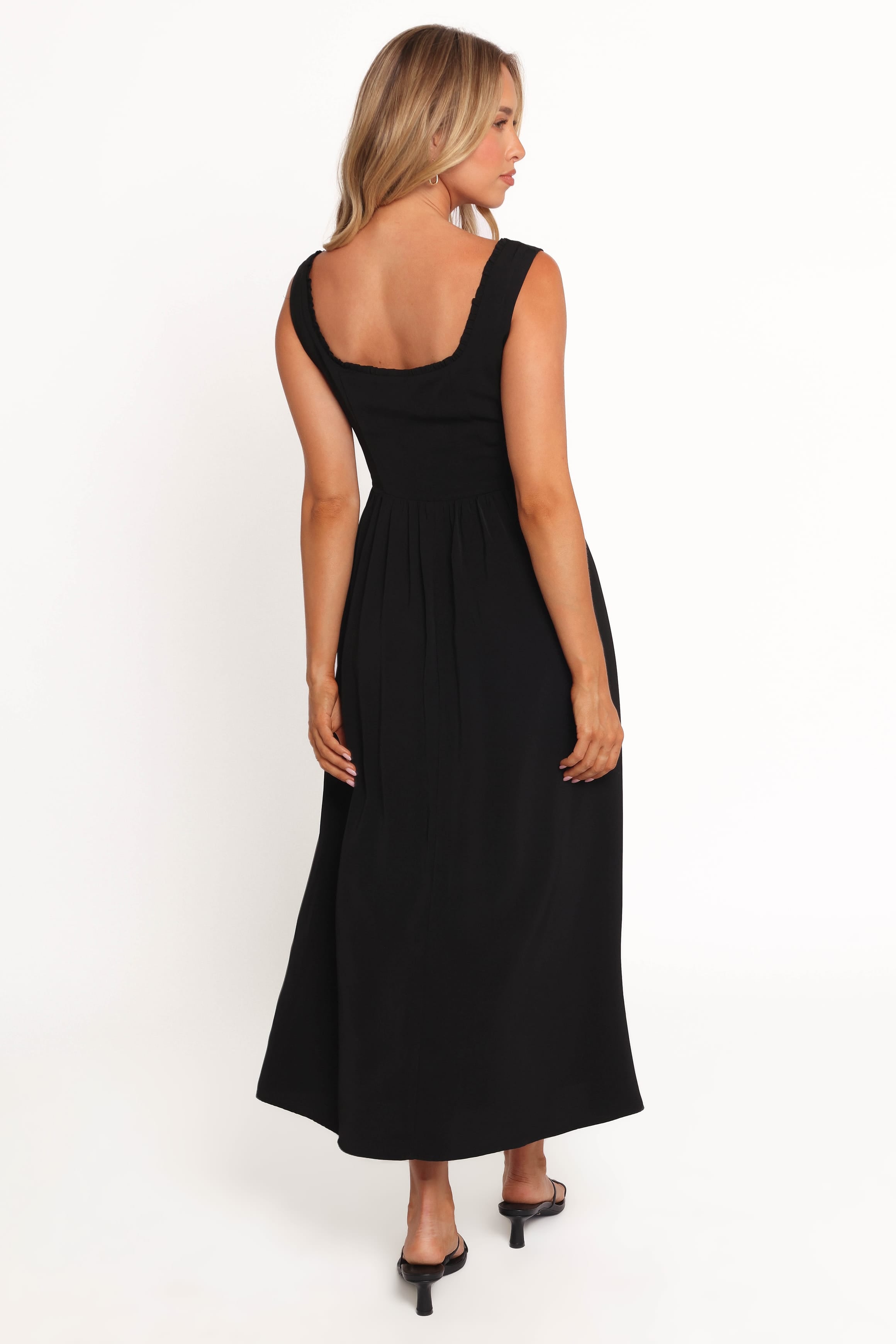 DRESSES Melrose Midi Dress - Black