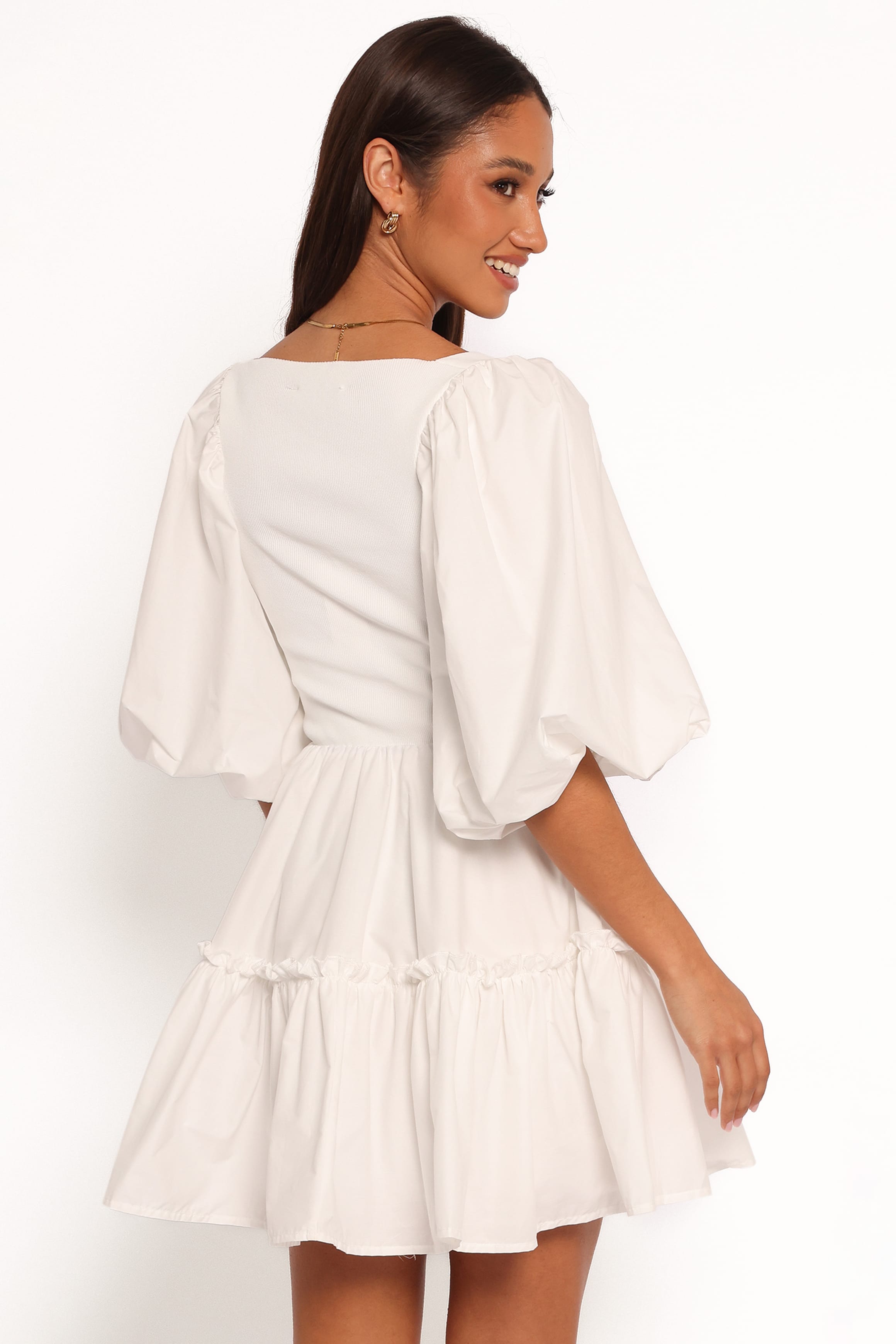 DRESSES Meredith Mini Dress - White