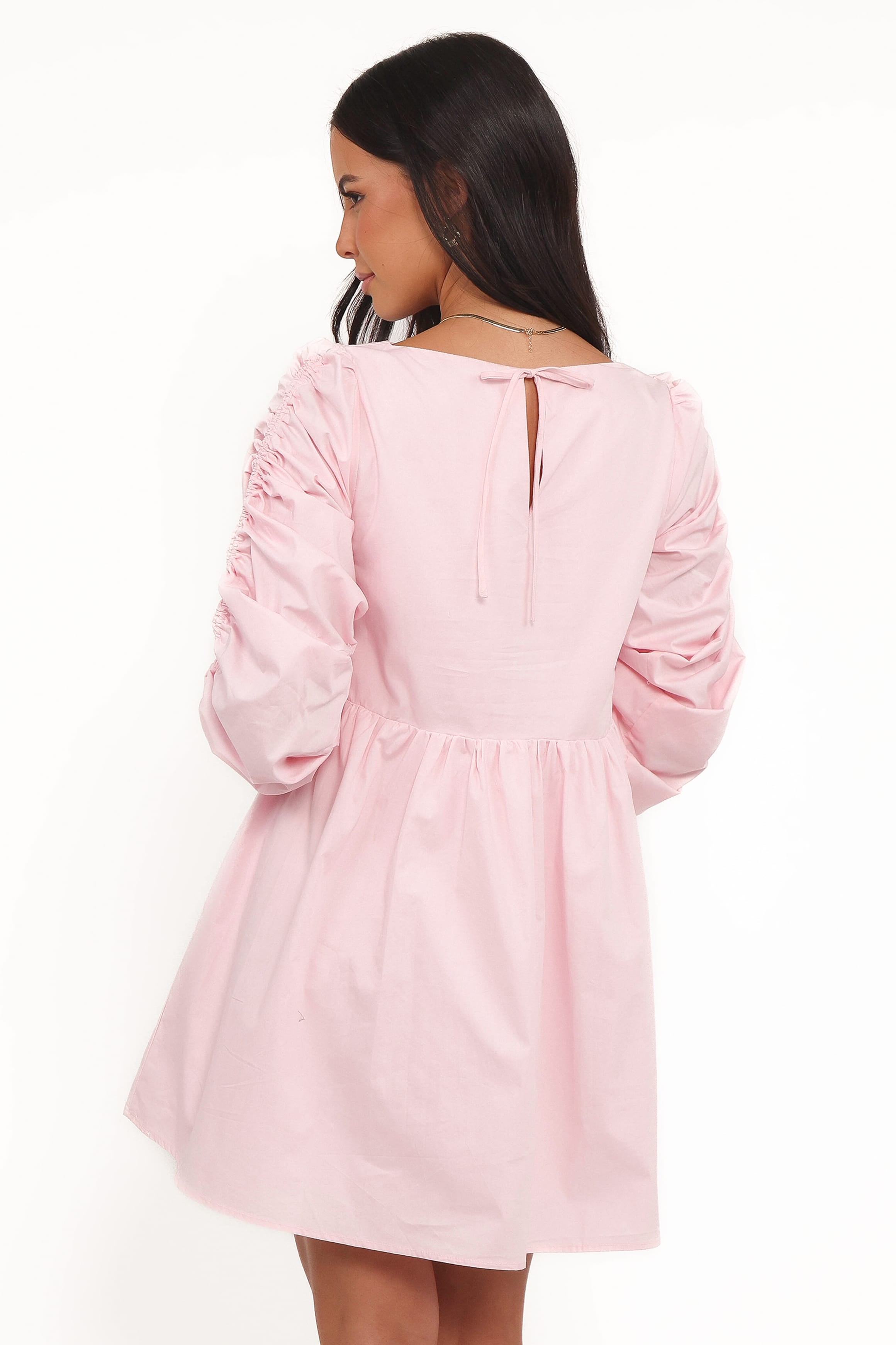 DRESSES Micaela Long Sleeve Mini Dress - Pink