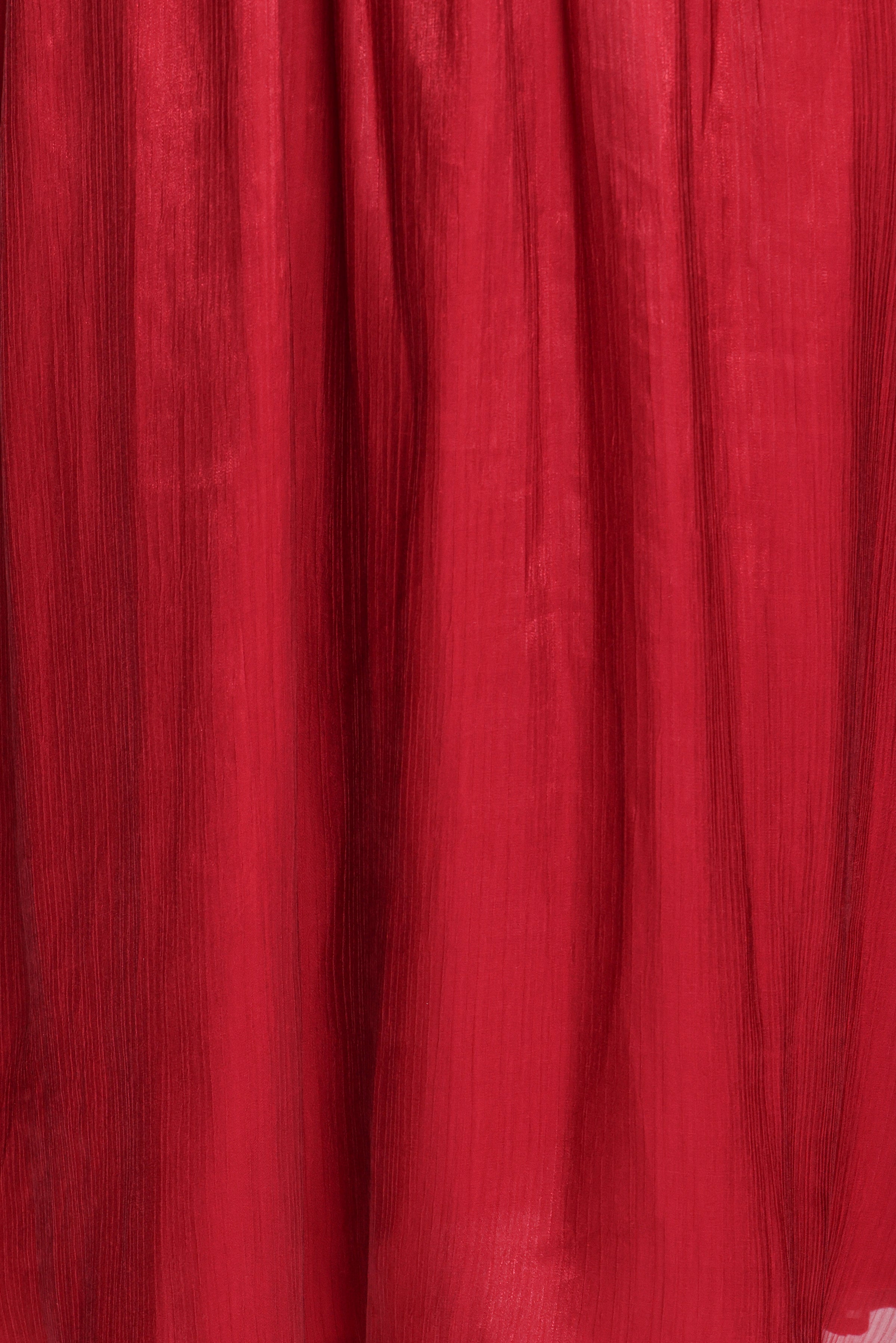 DRESSES Mila Strapless Midi Dress - Red
