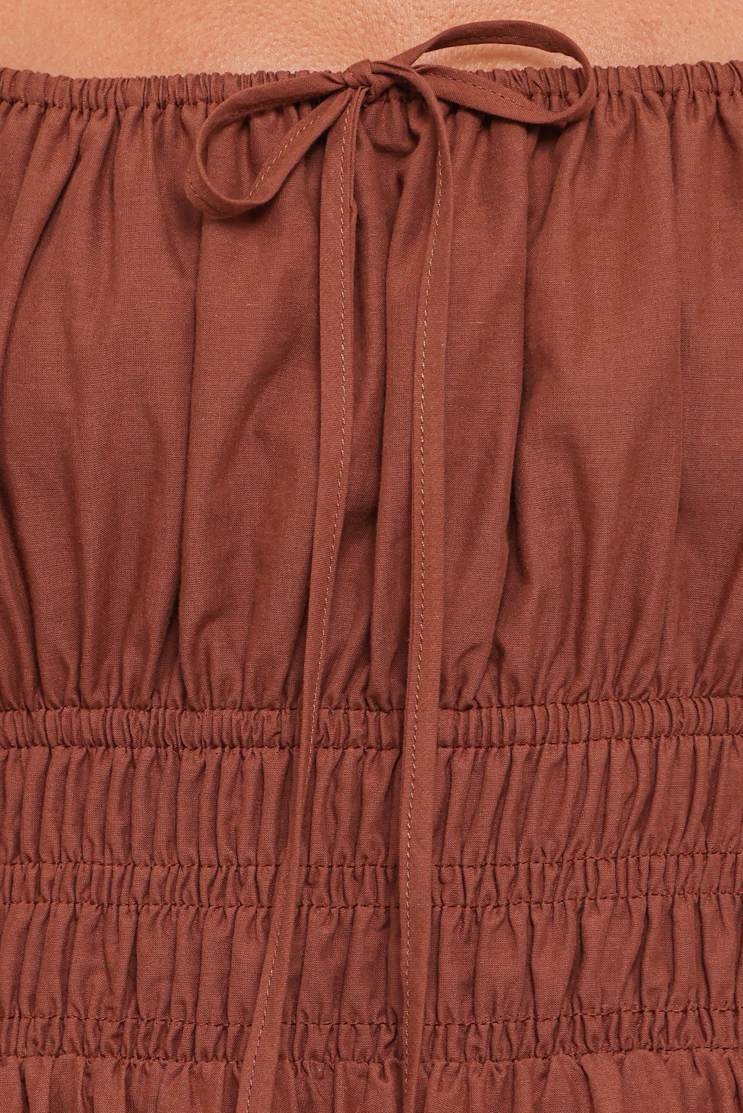 DRESSES Mirren Midi Dress - Chocolate Brown
