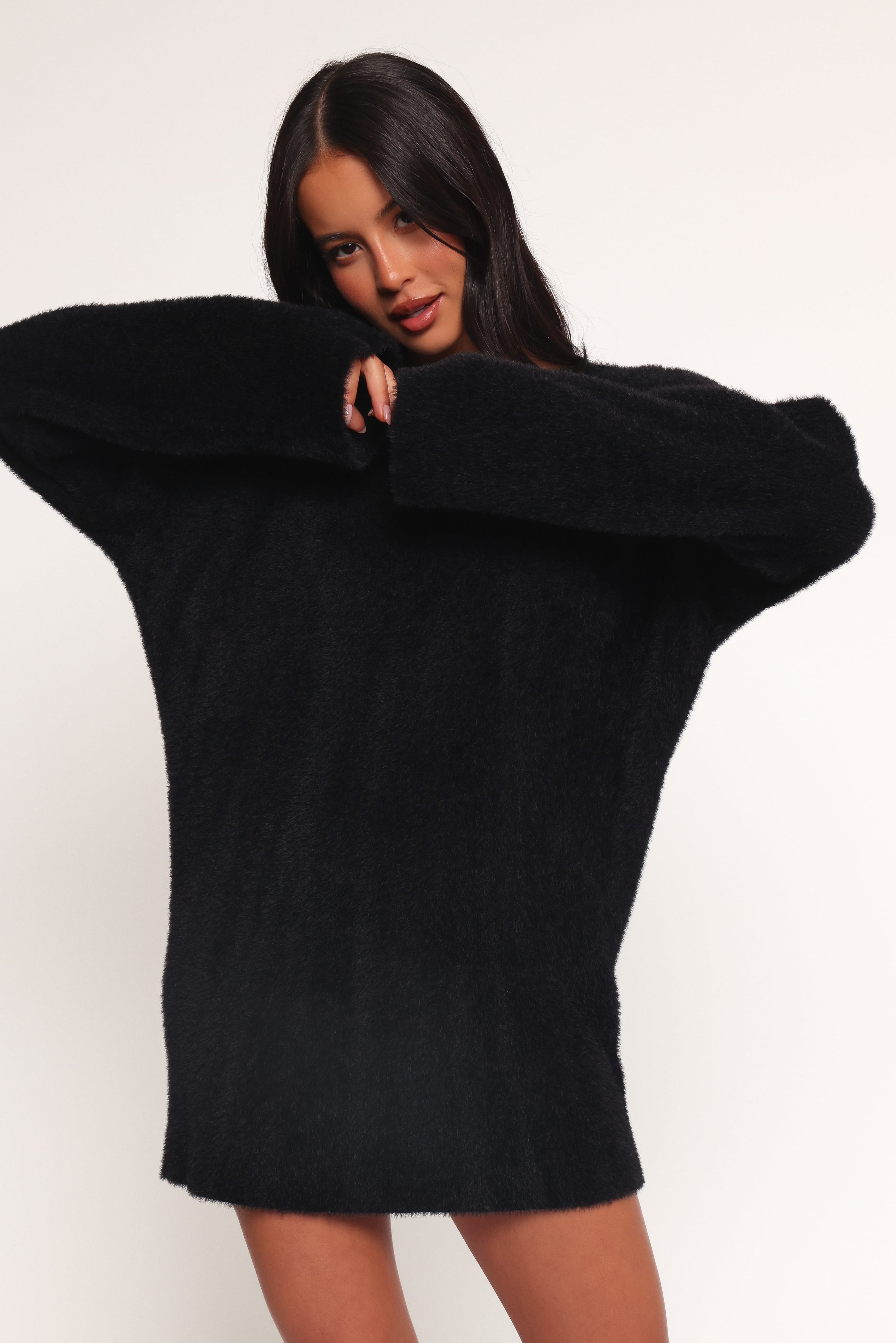 DRESSES Mitchell Knit Mini Dress - Black
