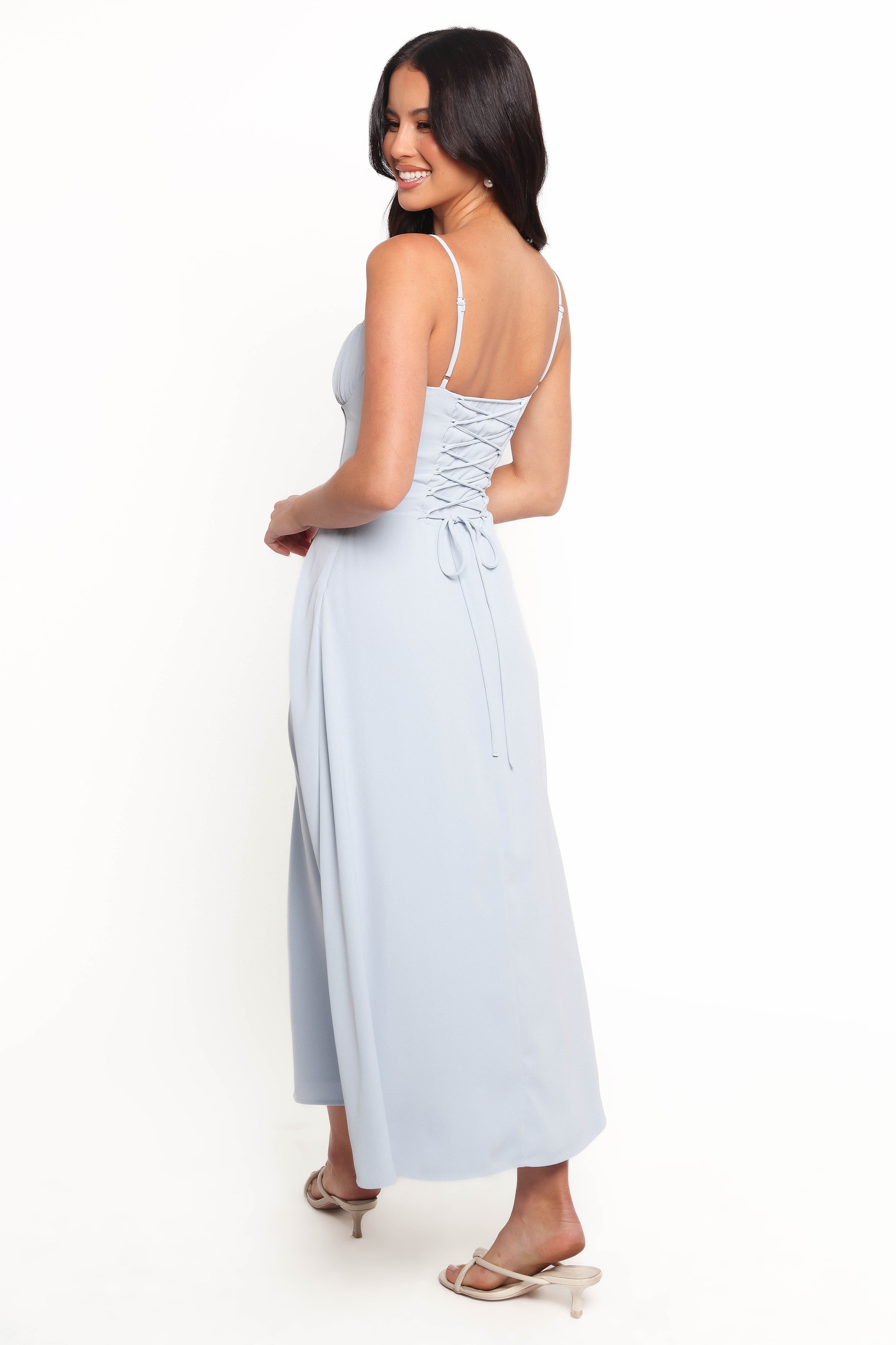 DRESSES Nadina Midi Dress - Soft Blue