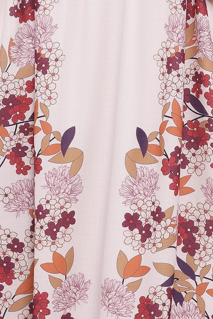 DRESSES Narissa Long Sleeve Midi Dress - Floral