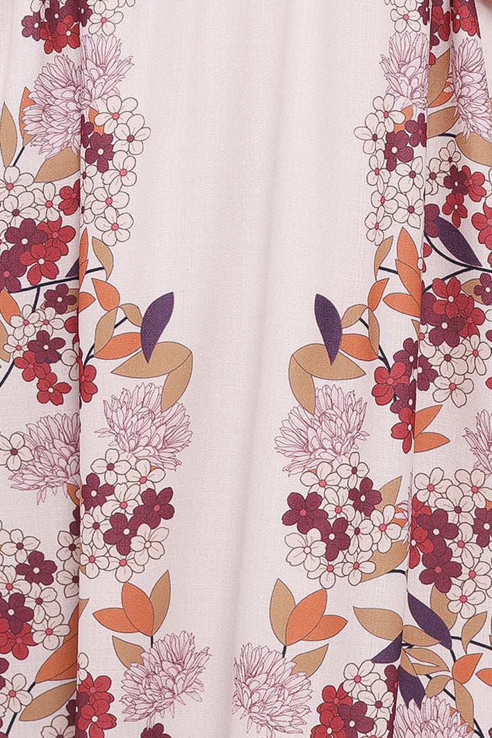 DRESSES Narissa Long Sleeve Midi Dress - Floral