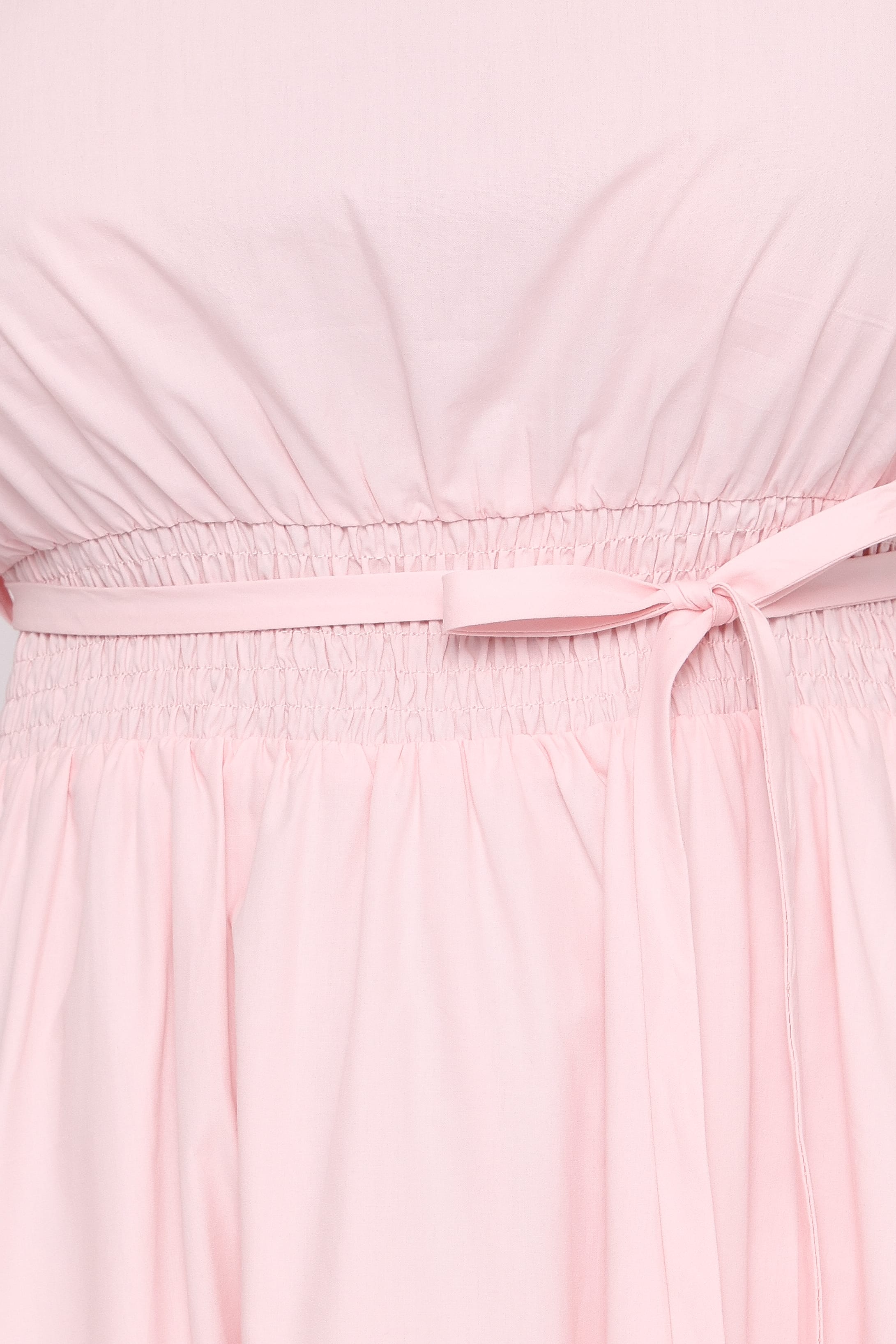 DRESSES Nellie Midi Dress - Petal Pink