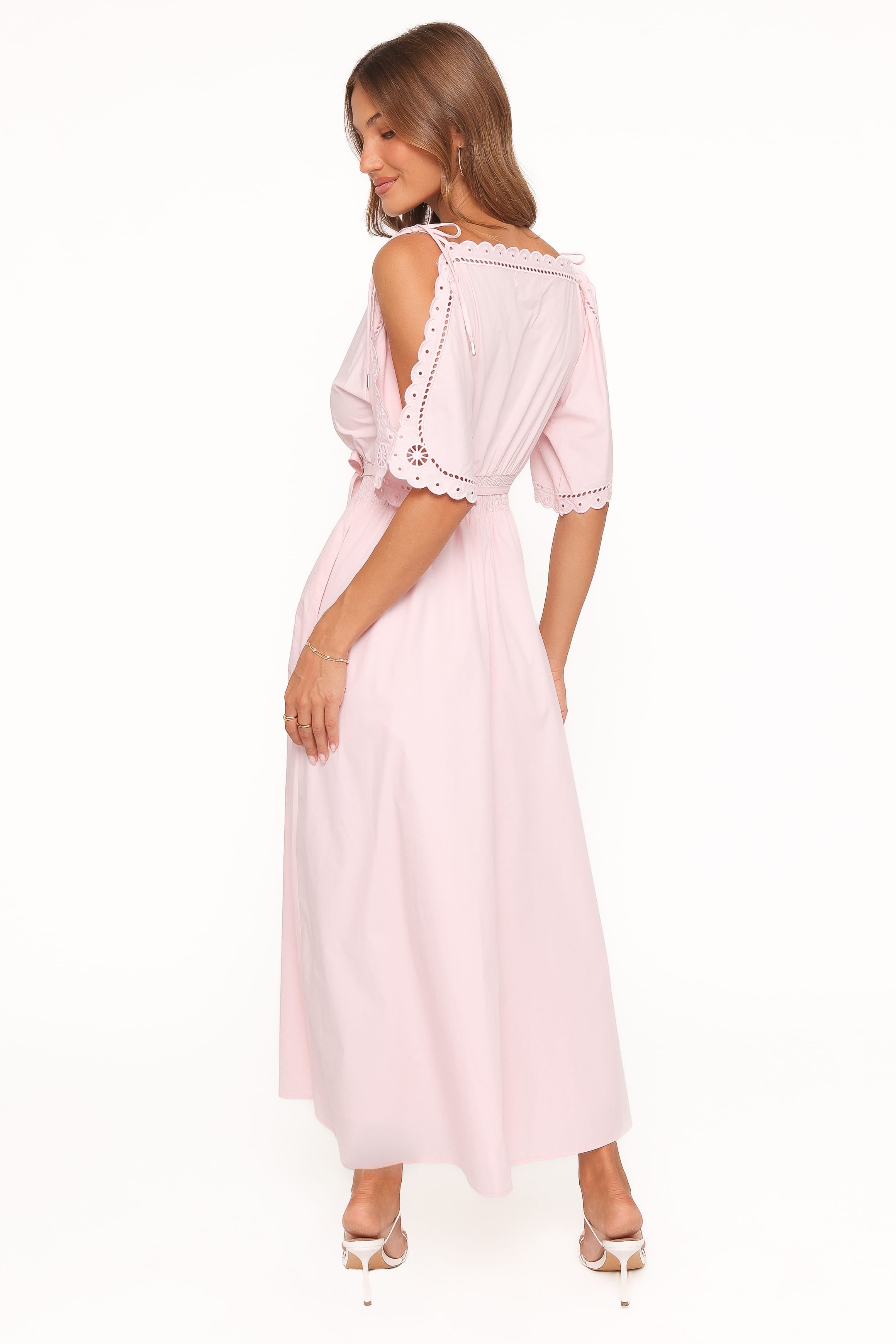 DRESSES Nellie Midi Dress - Petal Pink