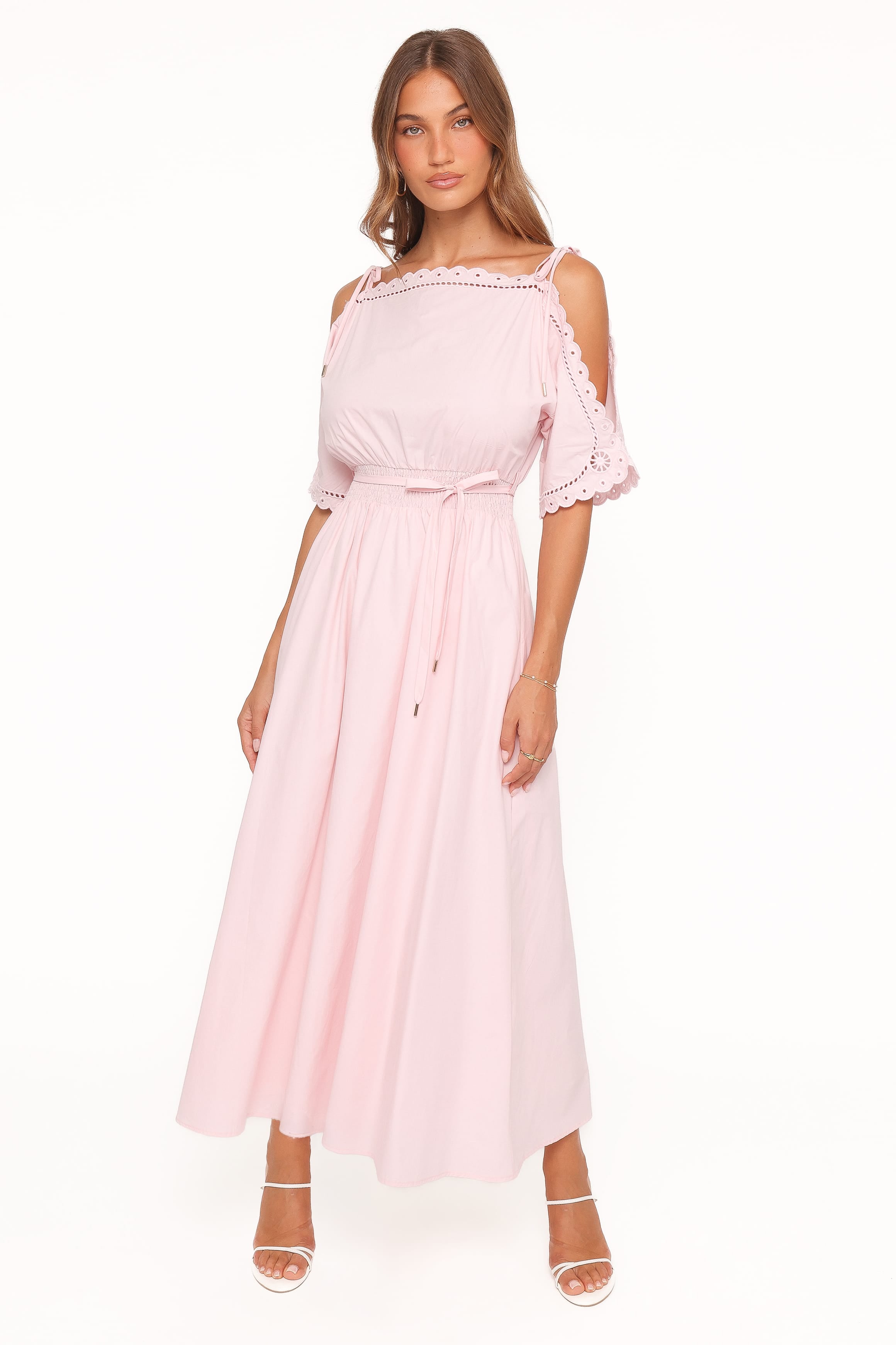 DRESSES Nellie Midi Dress - Petal Pink
