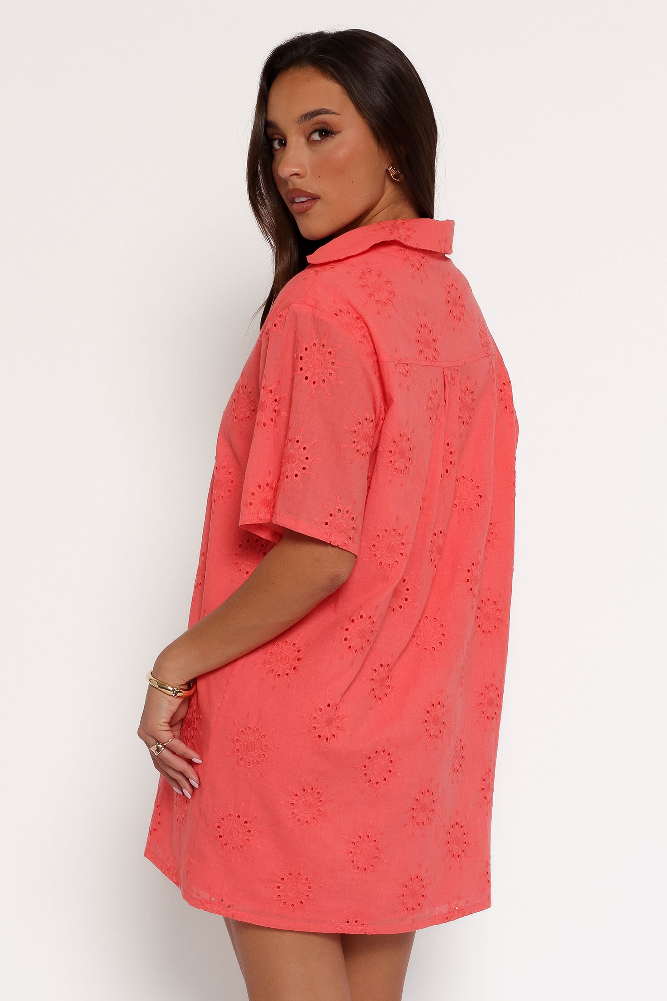 DRESSES Norah Mini Dress - Coral