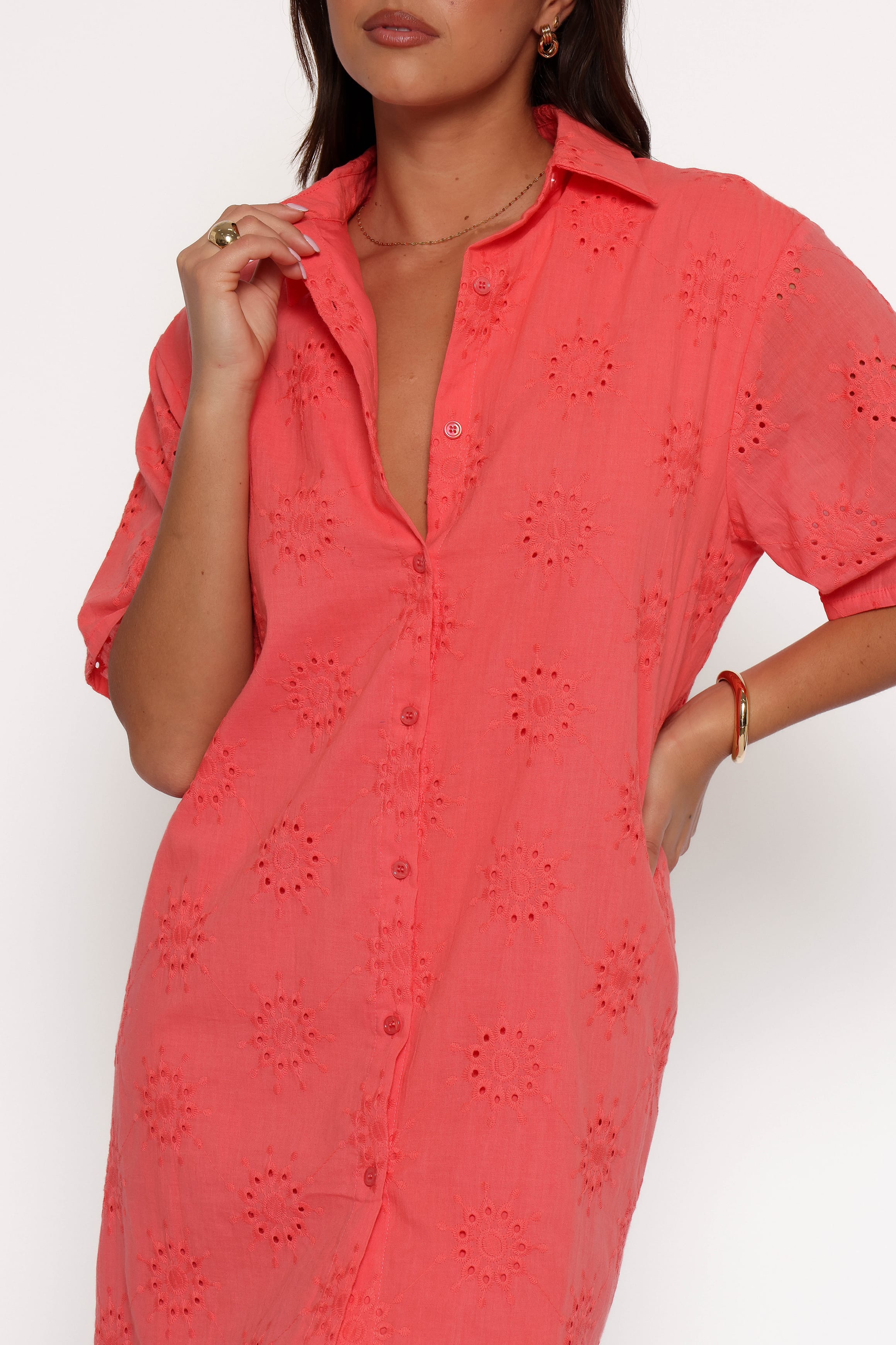 DRESSES Norah Mini Dress - Coral