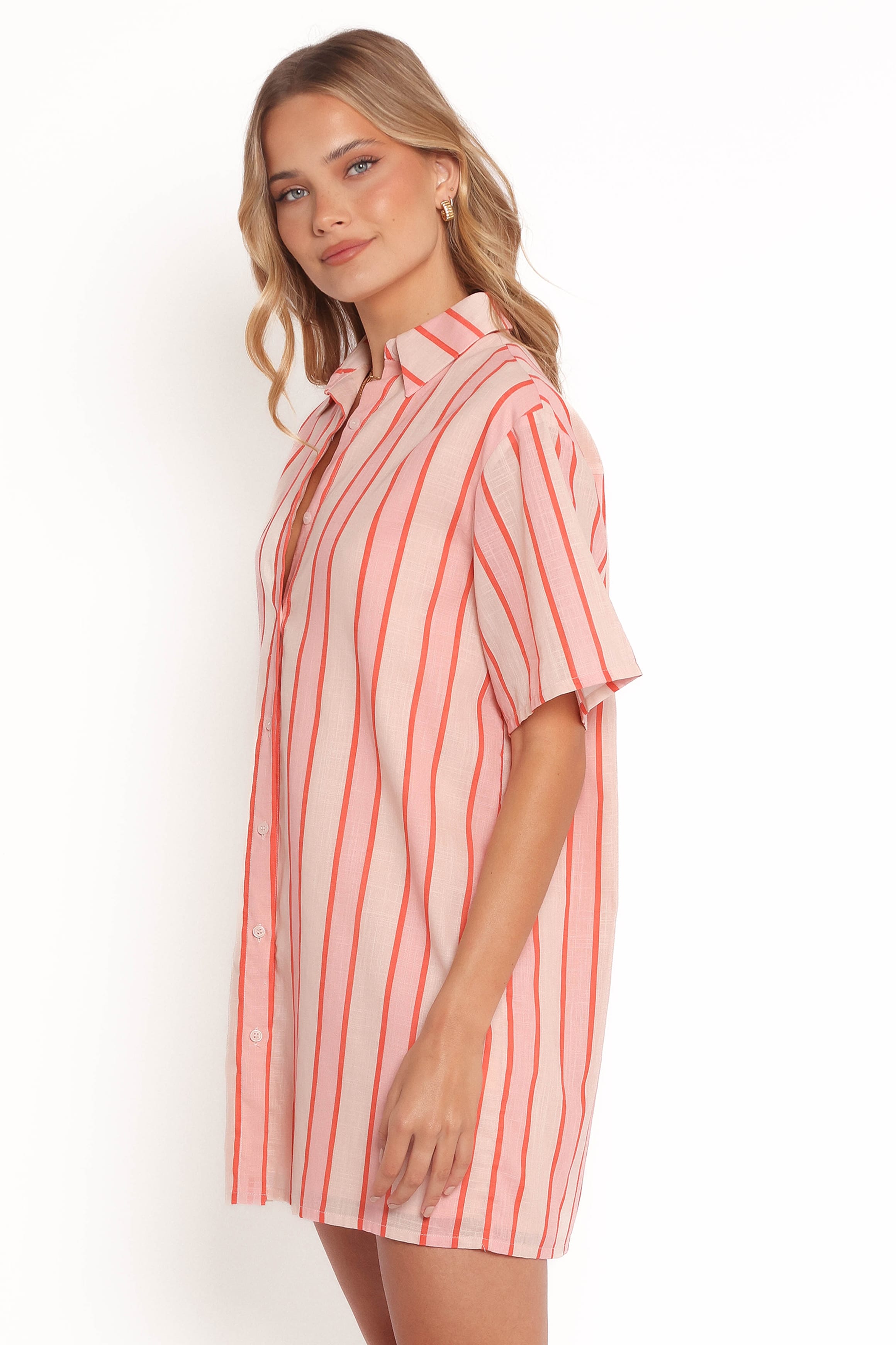 DRESSES Norah Mini Dress - Pink Stripe