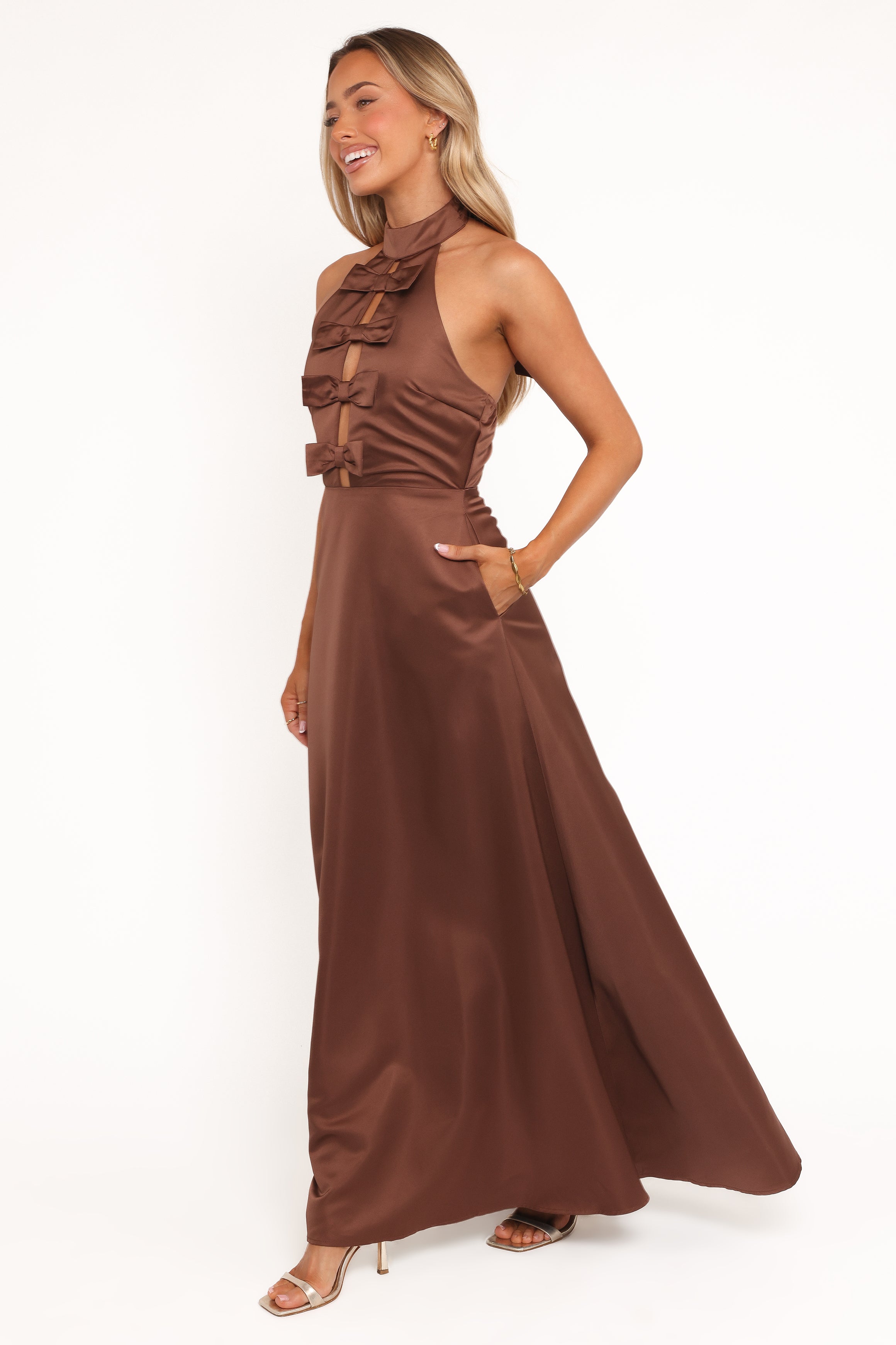 DRESSES Norva Maxi Dress - Brown