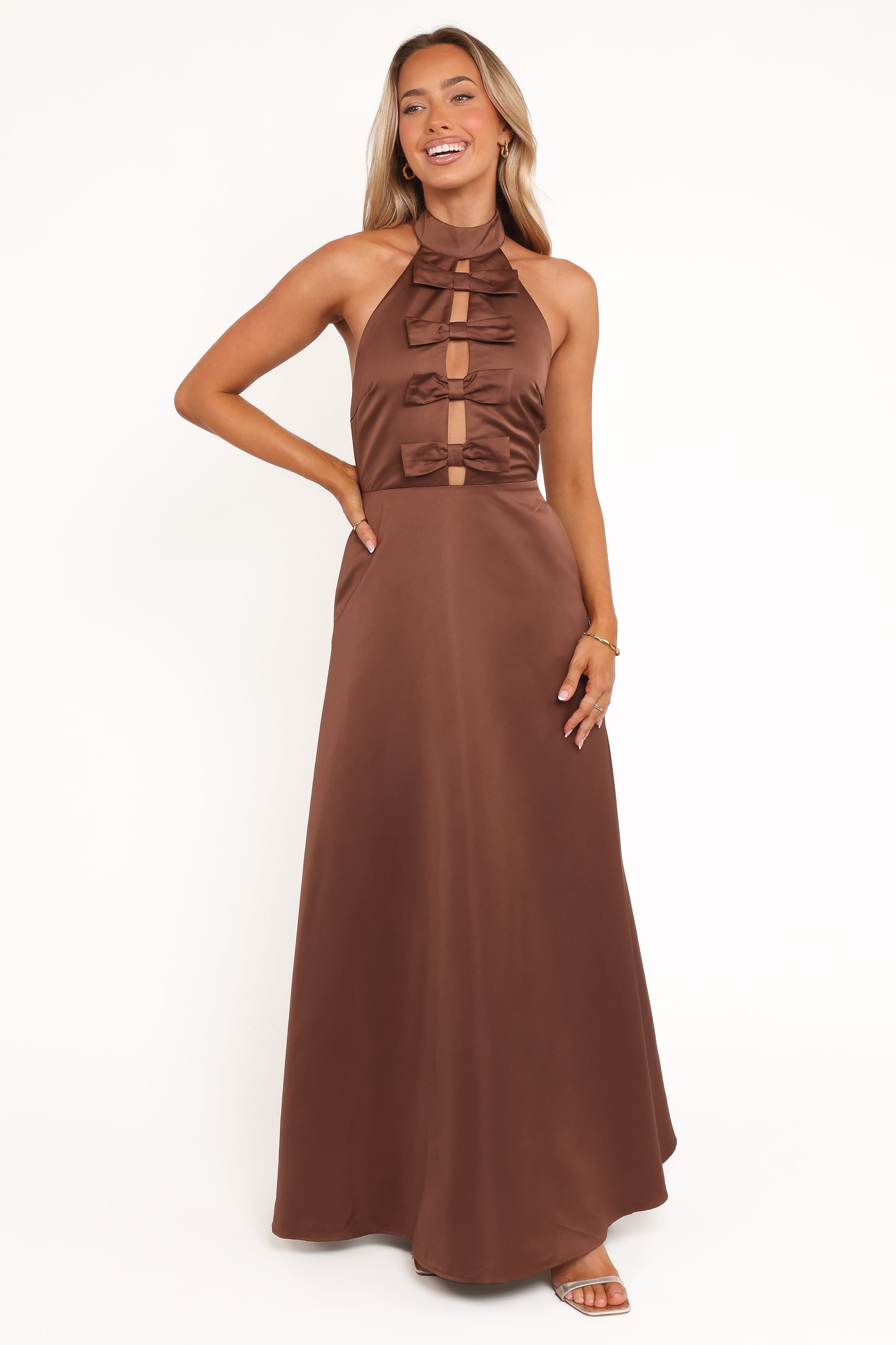 DRESSES Norva Maxi Dress - Brown