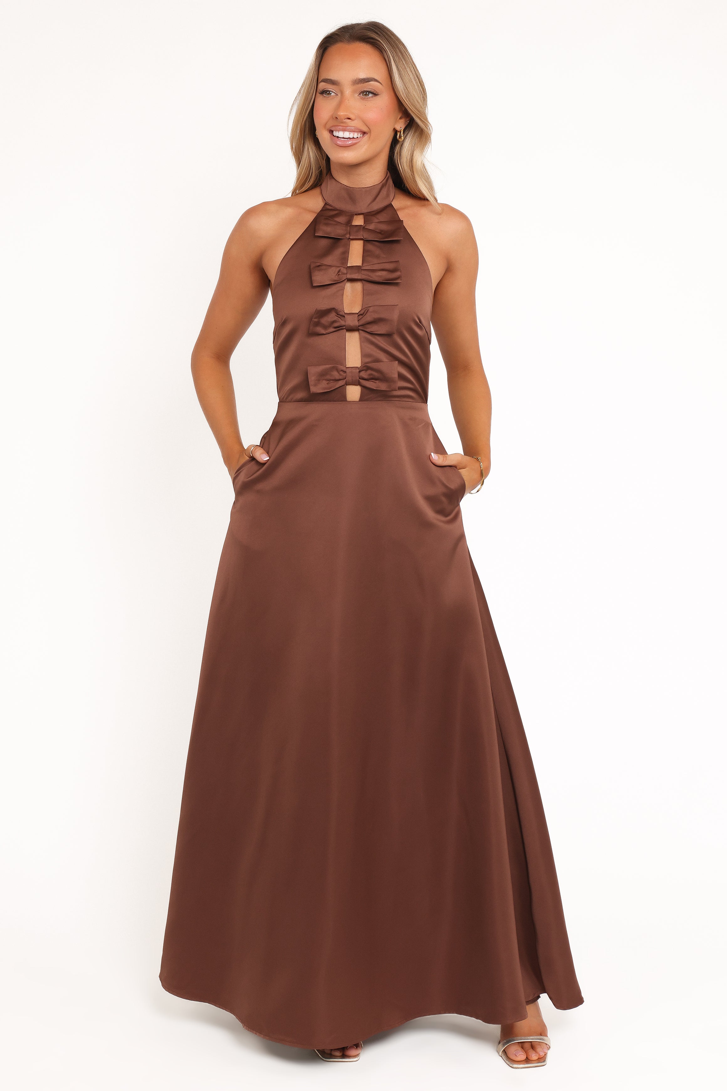 DRESSES Norva Maxi Dress - Brown