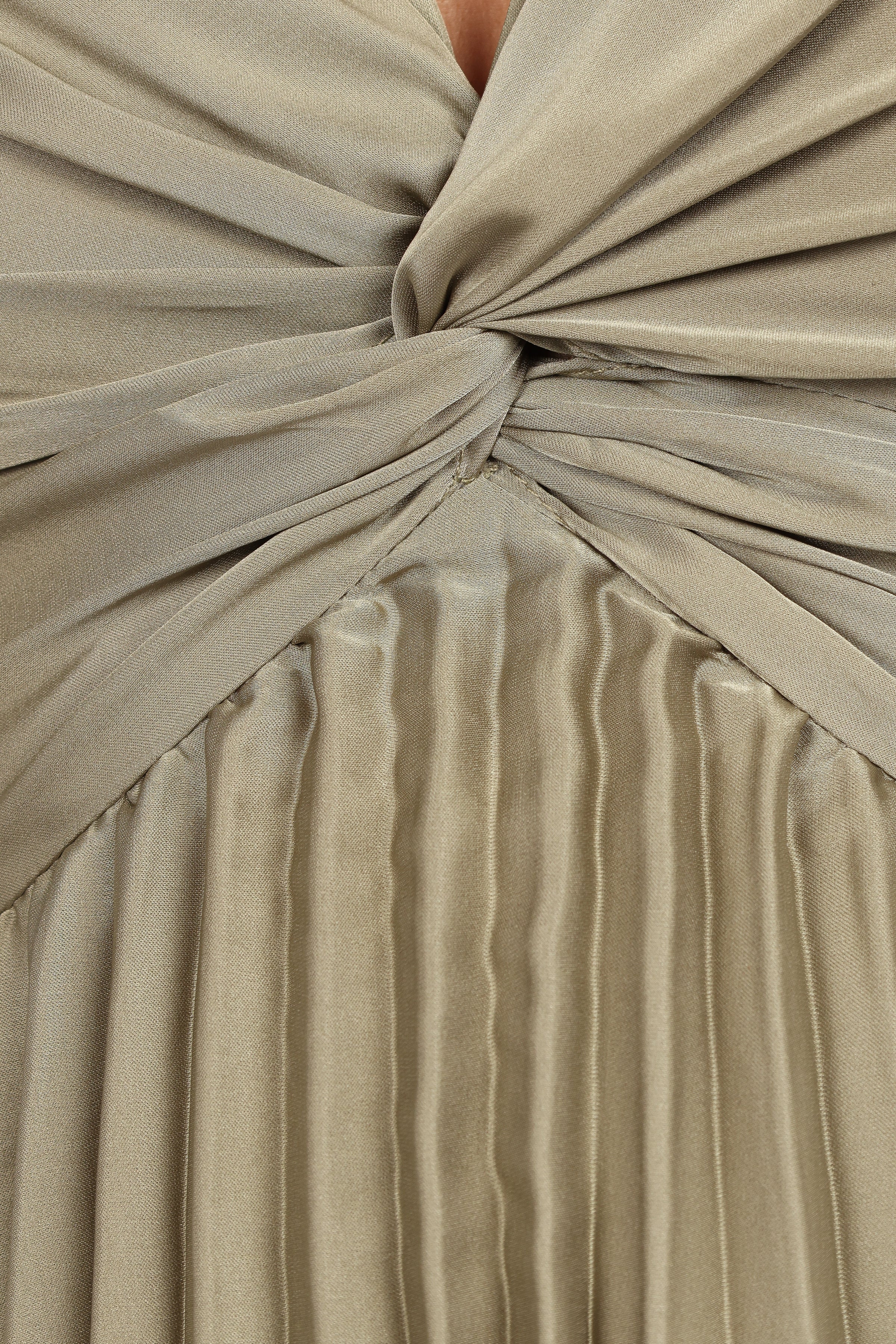 DRESSES Nova Flutter Sleeve Midi Dress - Olive