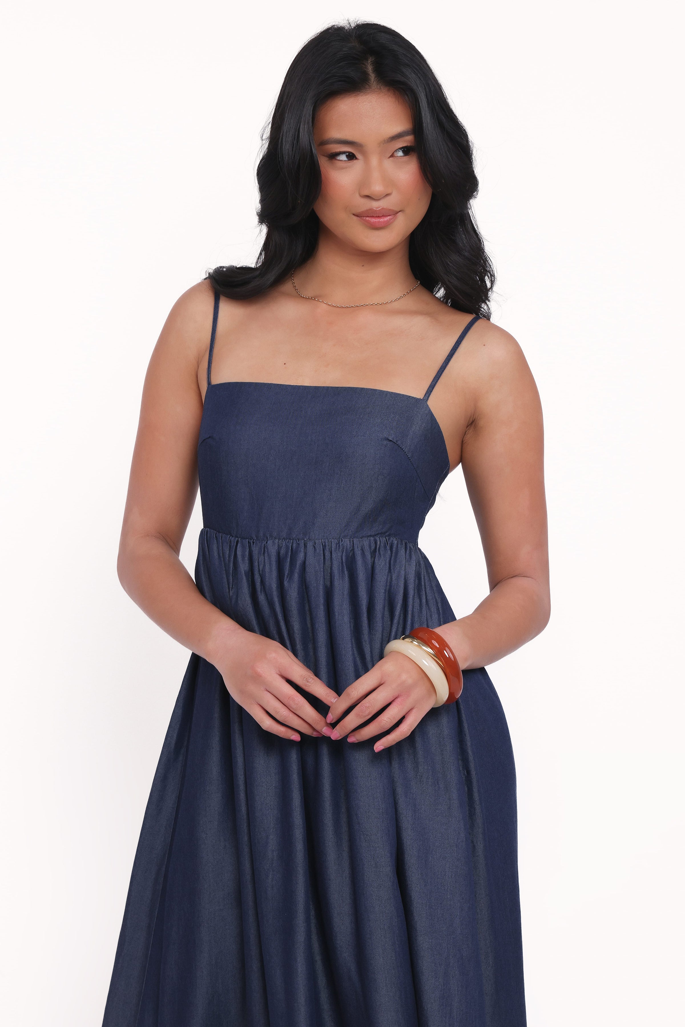 DRESSES Odessa Maxi Dress - Dark Chambray