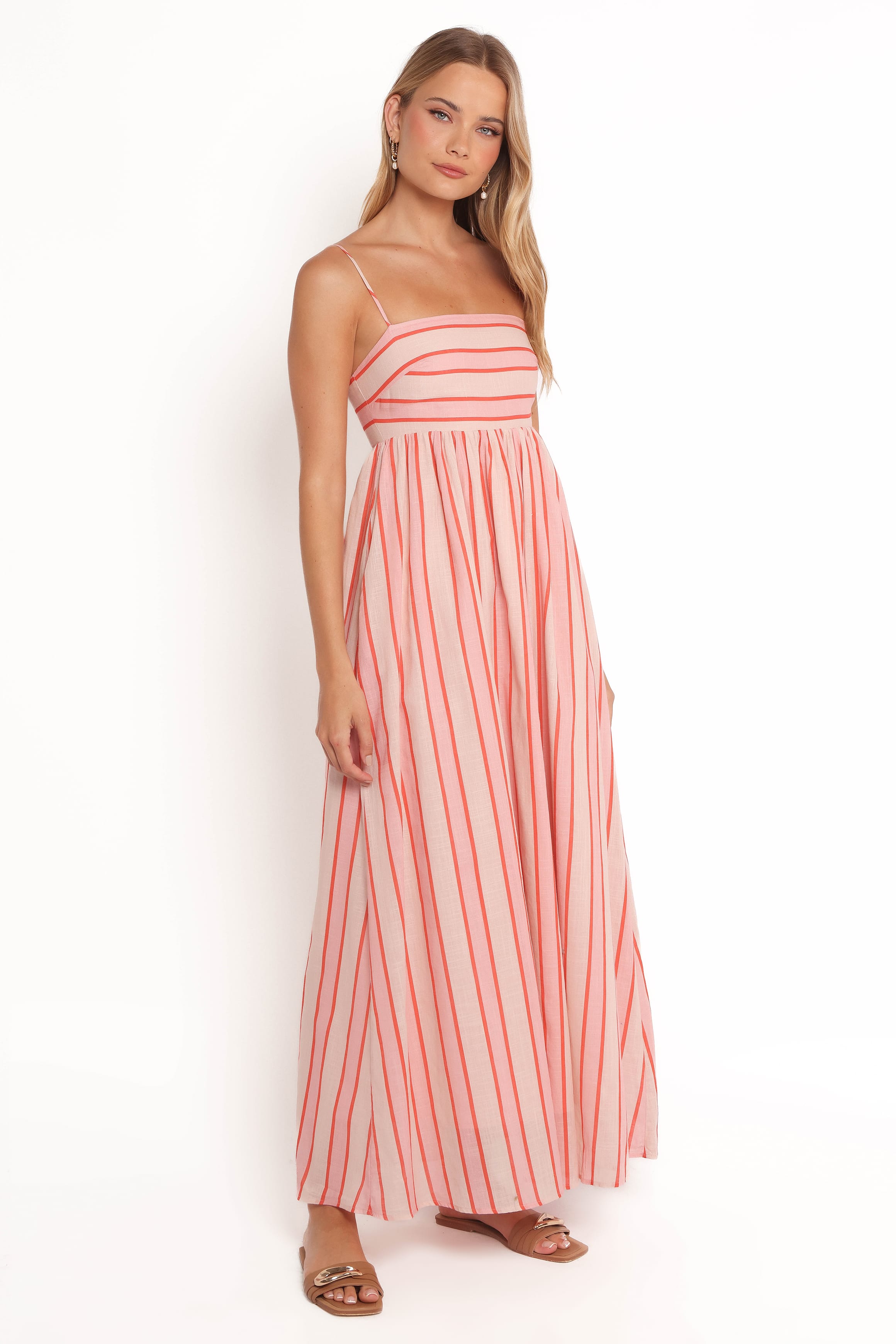 DRESSES Odessa Maxi Dress - Pink Stripe