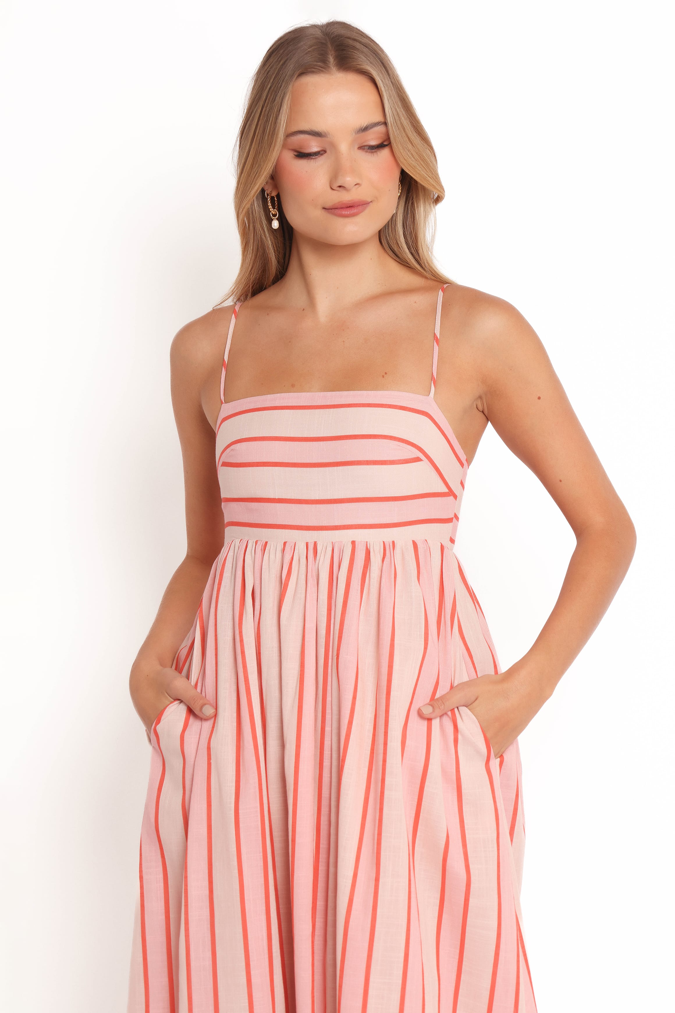 DRESSES Odessa Maxi Dress - Pink Stripe