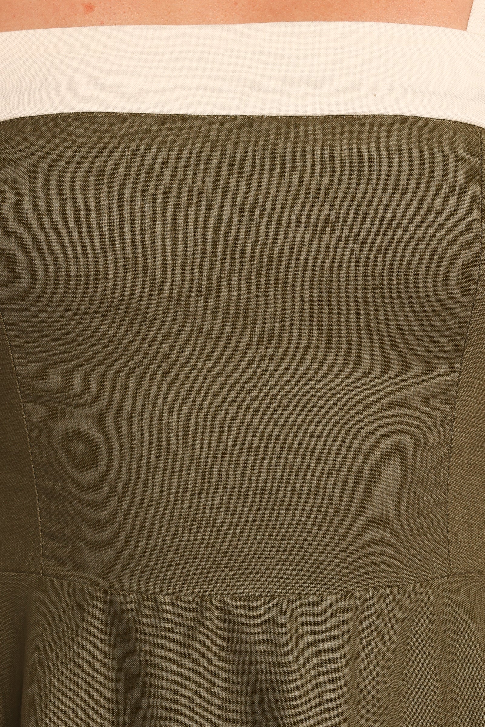 DRESSES Olinda Midi Dress - Olive