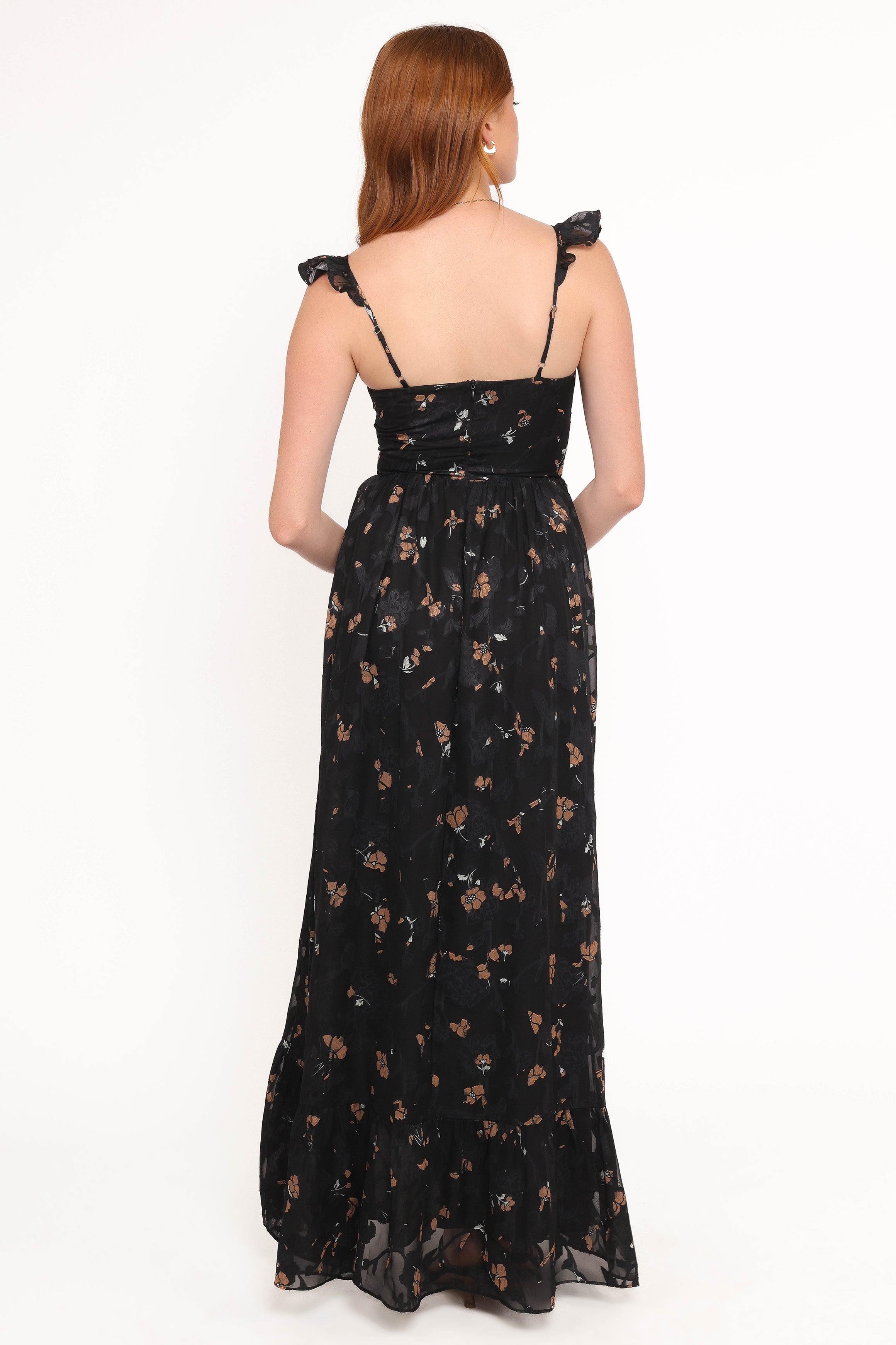 DRESSES Orielle Maxi Dress - Black/Beige Floral